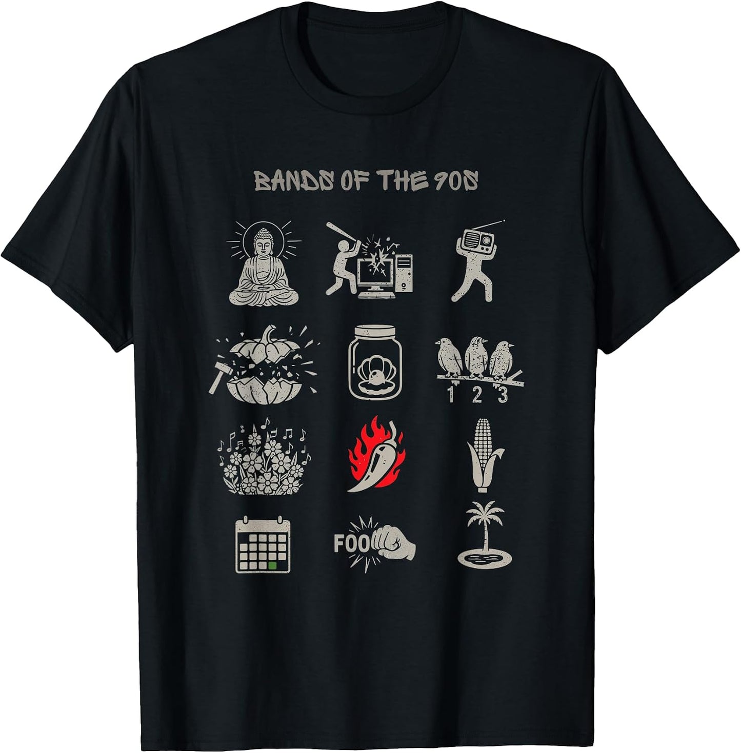 Minimalist Icon Graphics Music Lovers Gear - Adult & Kids T-Shirts, Sweatshirts & Hoodies apparel design preview 1