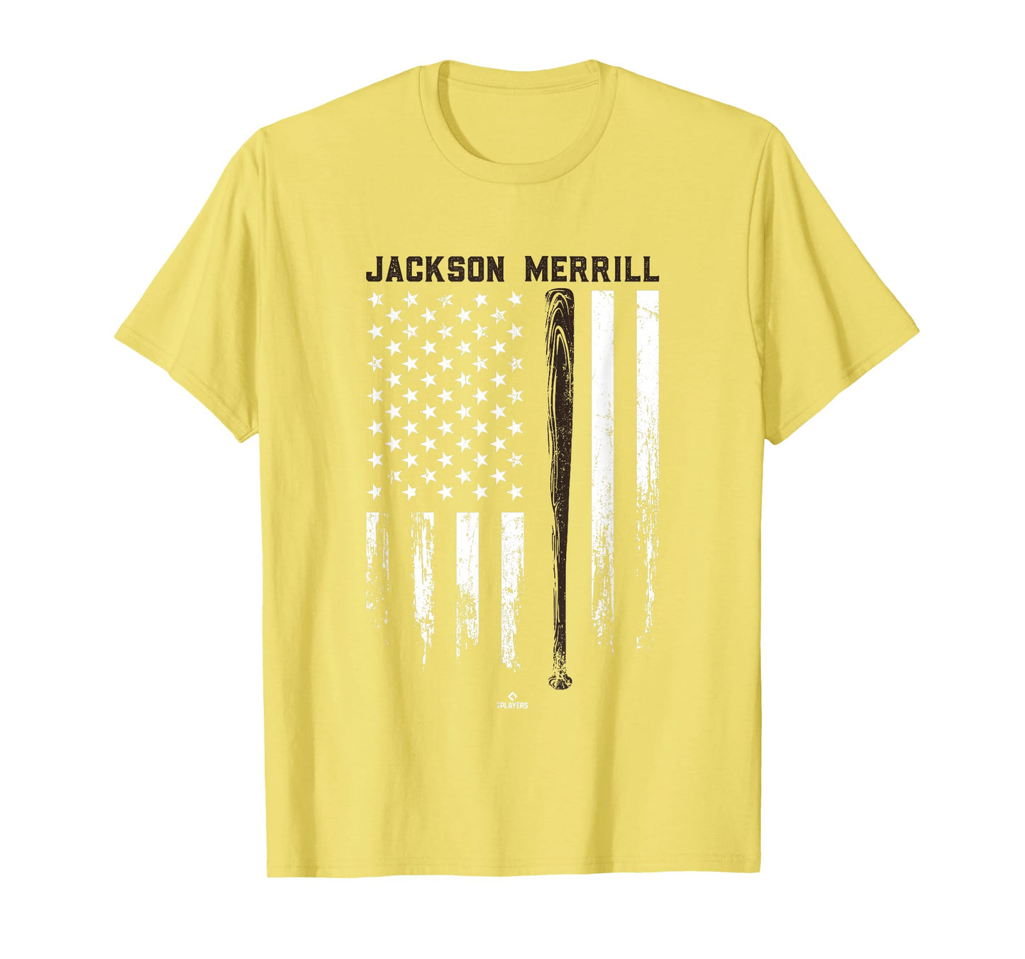 Usa Flag Bat Jackson Merrill San T-Shirt - Casual Everyday Wear for Adults - T-Shirt, Sweatshirt, Hoodie