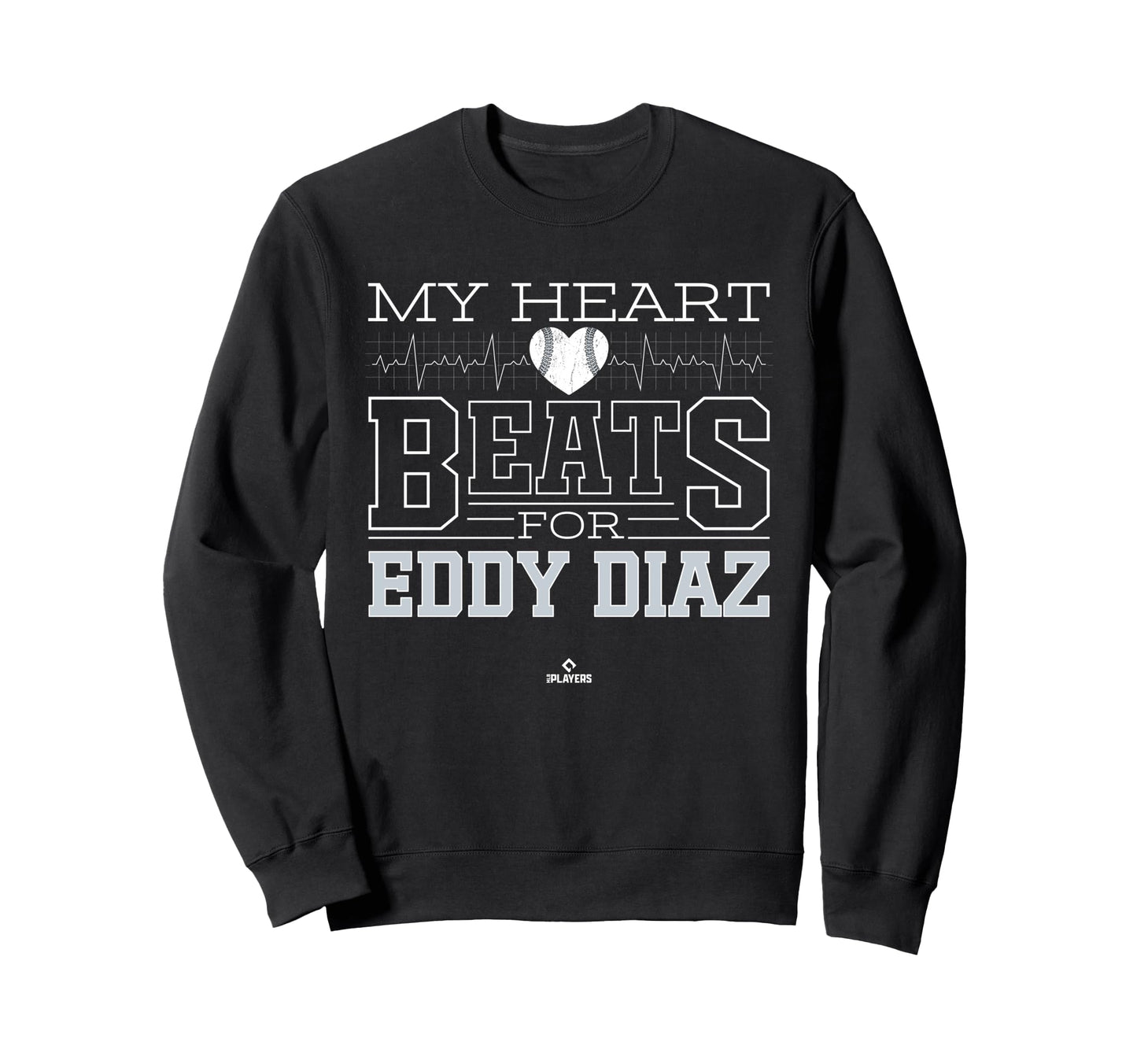 My Heart Beats Eddy Diaz Prospect Sweatshirt - Casual Everyday Wear Unisex - T-Shirt, Sweatshirt, Hoodie
