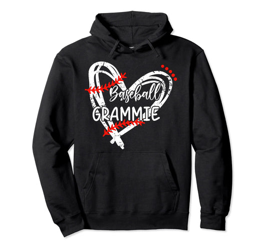 Baseball Grammie Funny Baseball Hoodie - Casual Everyday Wear for Adults - T-Shirt, Sweatshirt, Hoodie