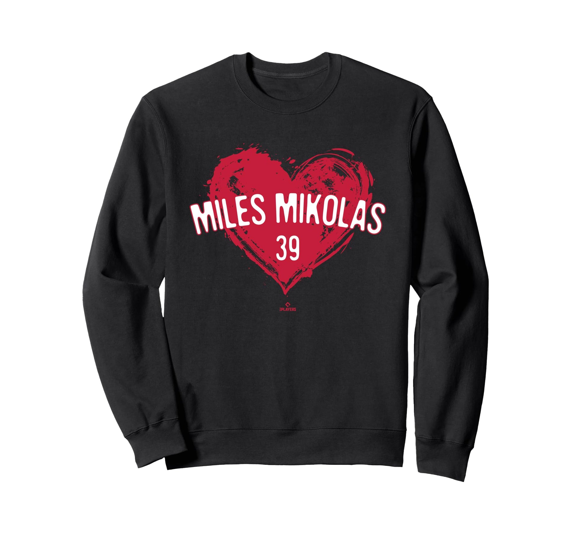 Distressed Heart Miles Mikolas Sweatshirt - Fun Novelty Design for Adults - T-Shirt, Sweatshirt, Hoodie