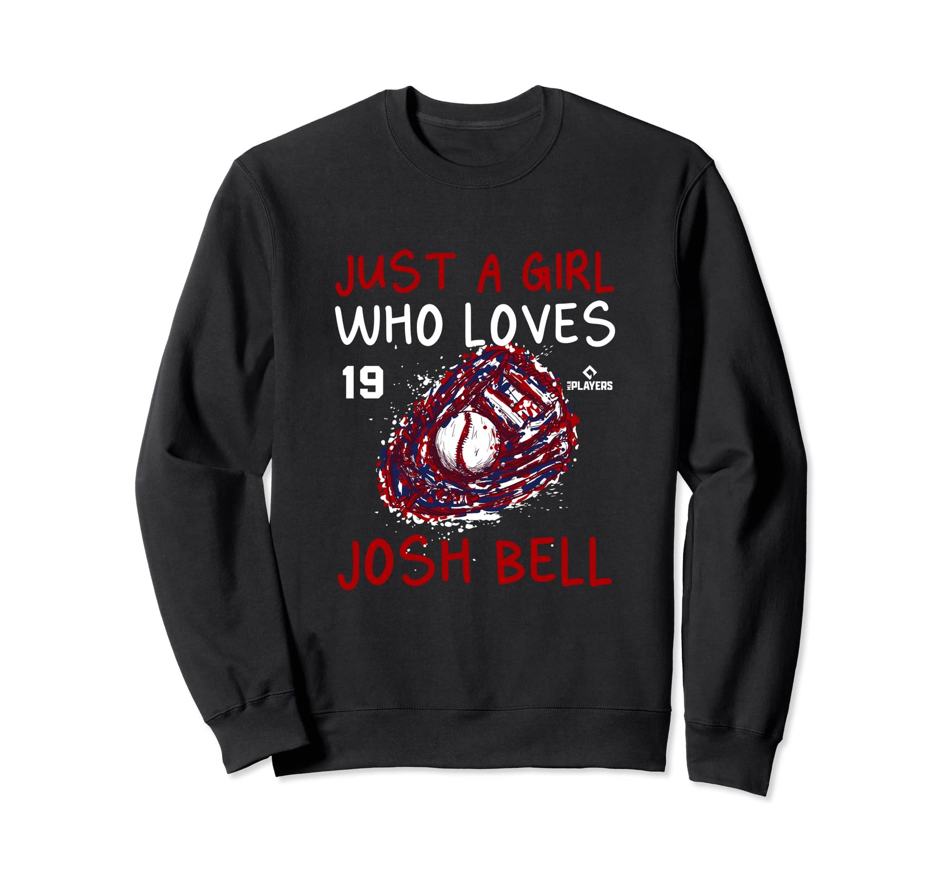 Who Loves Josh Bell Fan Mlbpa Sweatshirt - Minimalist Print for Adults - T-Shirt, Sweatshirt, Hoodie