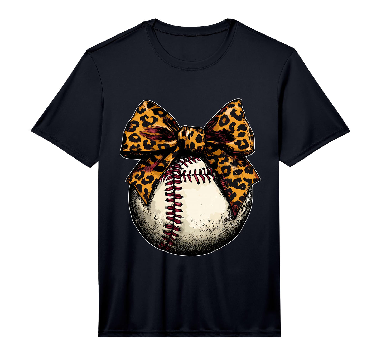 Baseball Coquette Bow Baseball Game T-Shirt - Unique Graphic for Adults - T-Shirt, Sweatshirt, Hoodie