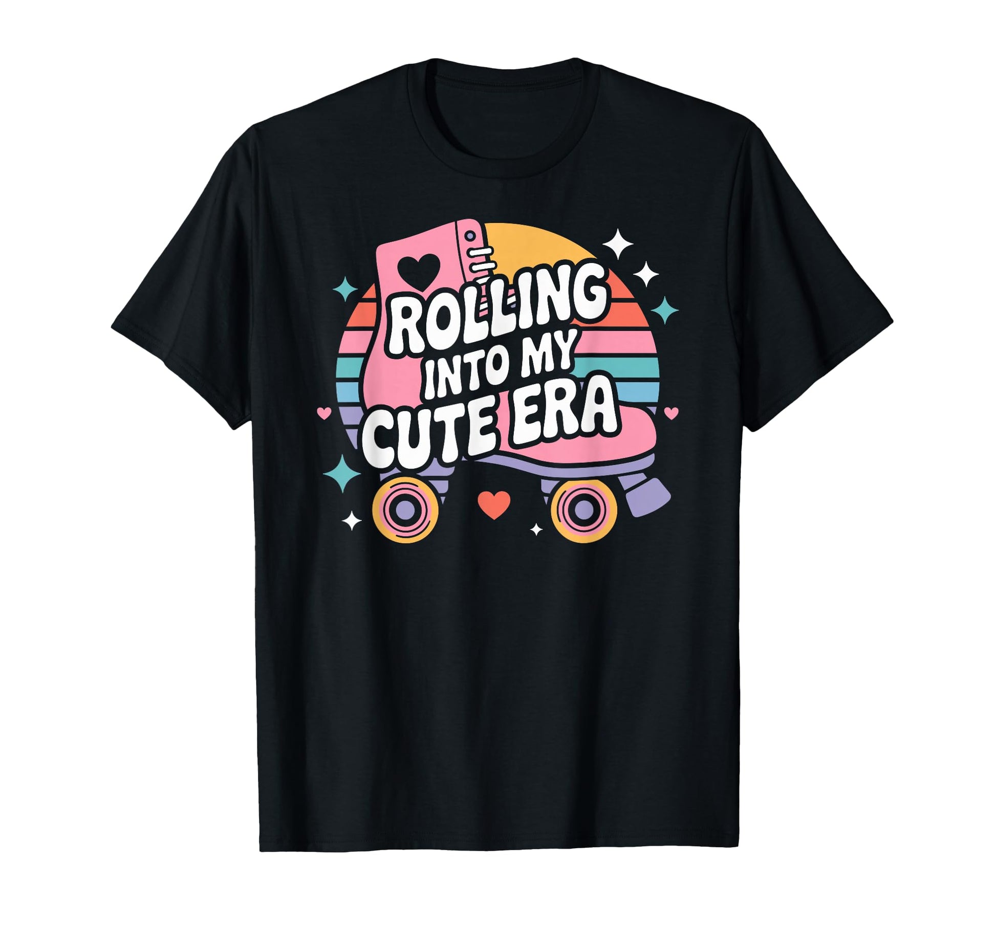 Rolling Into My Era Roller Skating T-Shirt - Trendy Graphic Unisex - T-Shirt, Sweatshirt, Hoodie