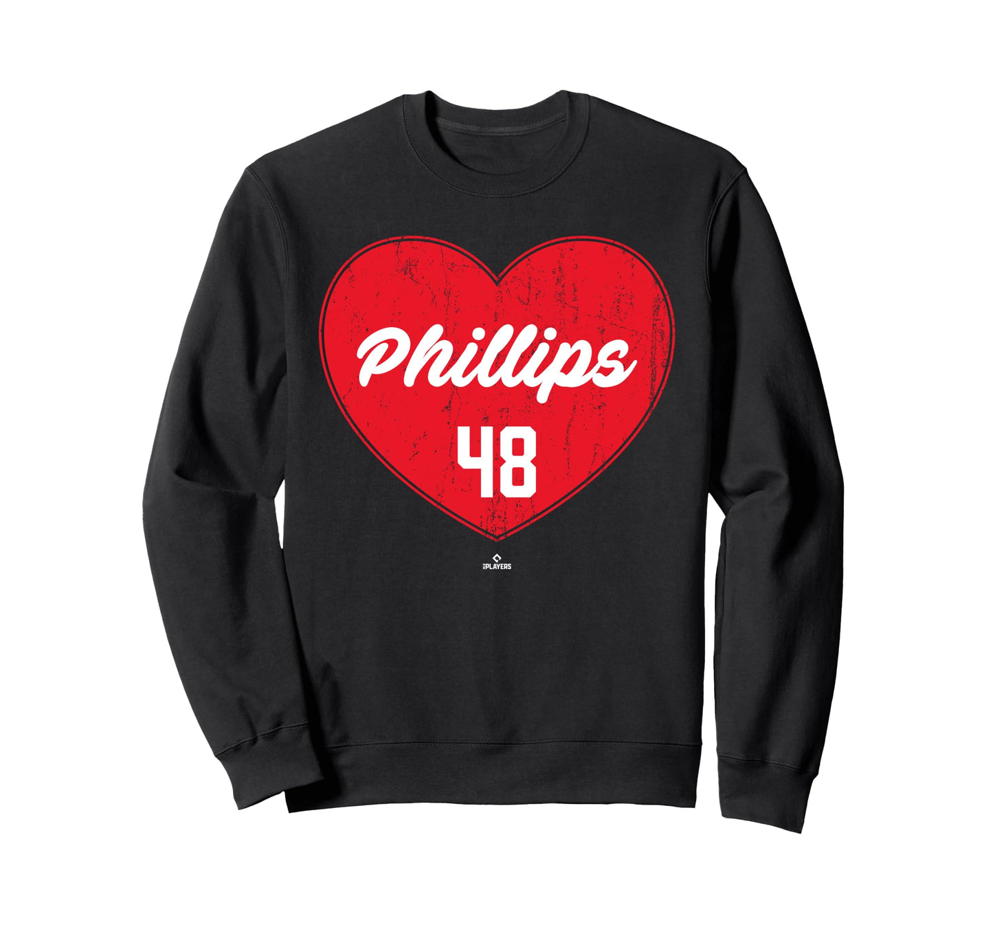 Distressed Heart Tyler Sweatshirt - Casual Everyday Wear for Adults - T-Shirt, Sweatshirt, Hoodie