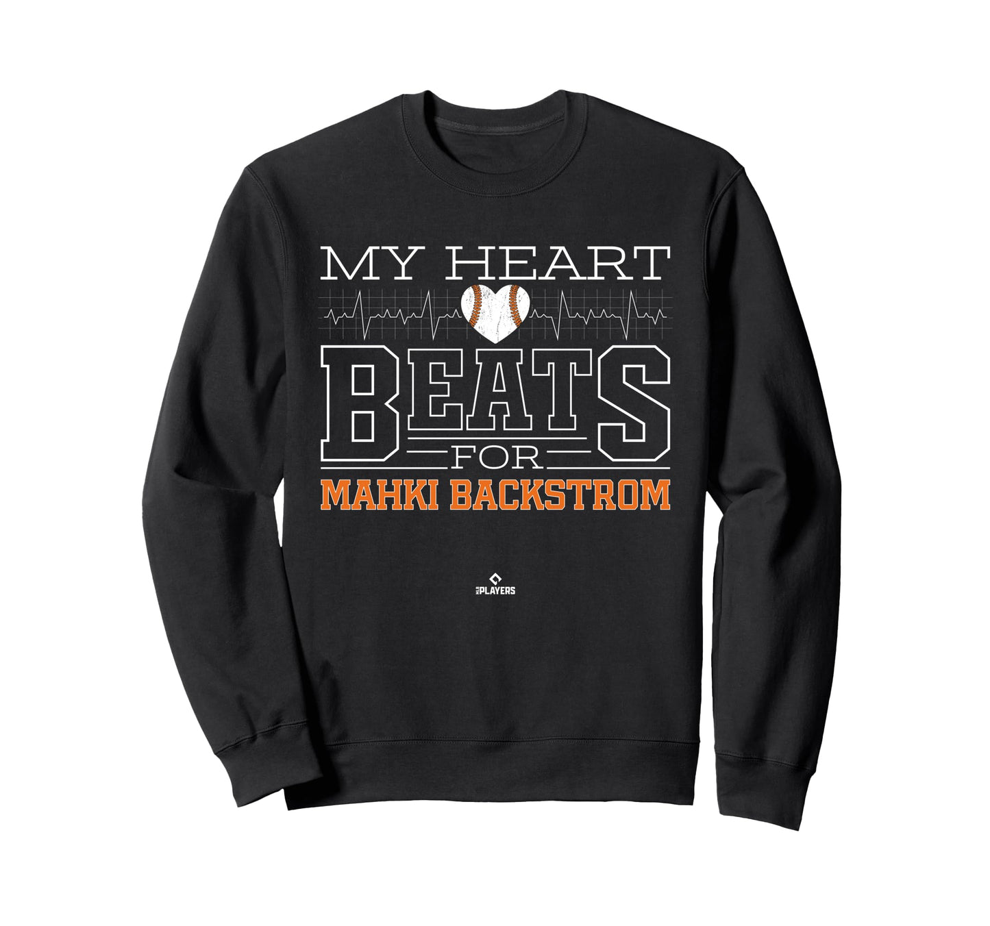 My Heart Beats Mahki Backstrom Sweatshirt - Minimalist Print Unisex - T-Shirt, Sweatshirt, Hoodie
