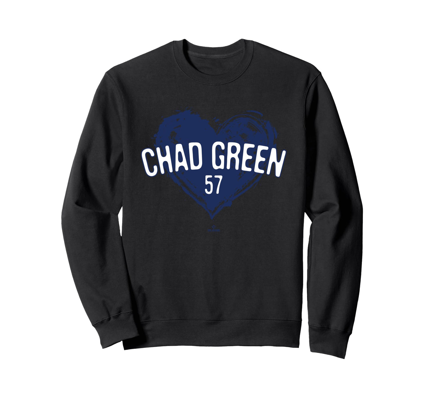 Distressed Heart Chad Green Sweatshirt - Casual Everyday Wear Men Women - T-Shirt, Sweatshirt, Hoodie