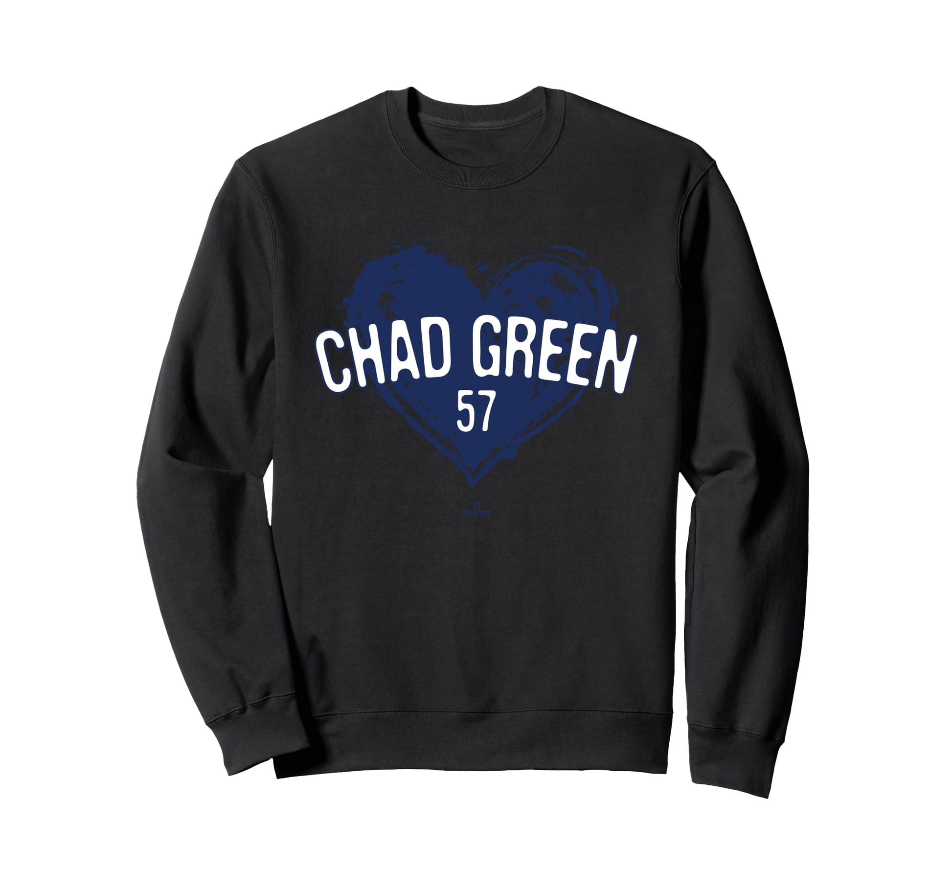 Distressed Heart Chad Green Sweatshirt - Casual Everyday Wear Men Women - T-Shirt, Sweatshirt, Hoodie
