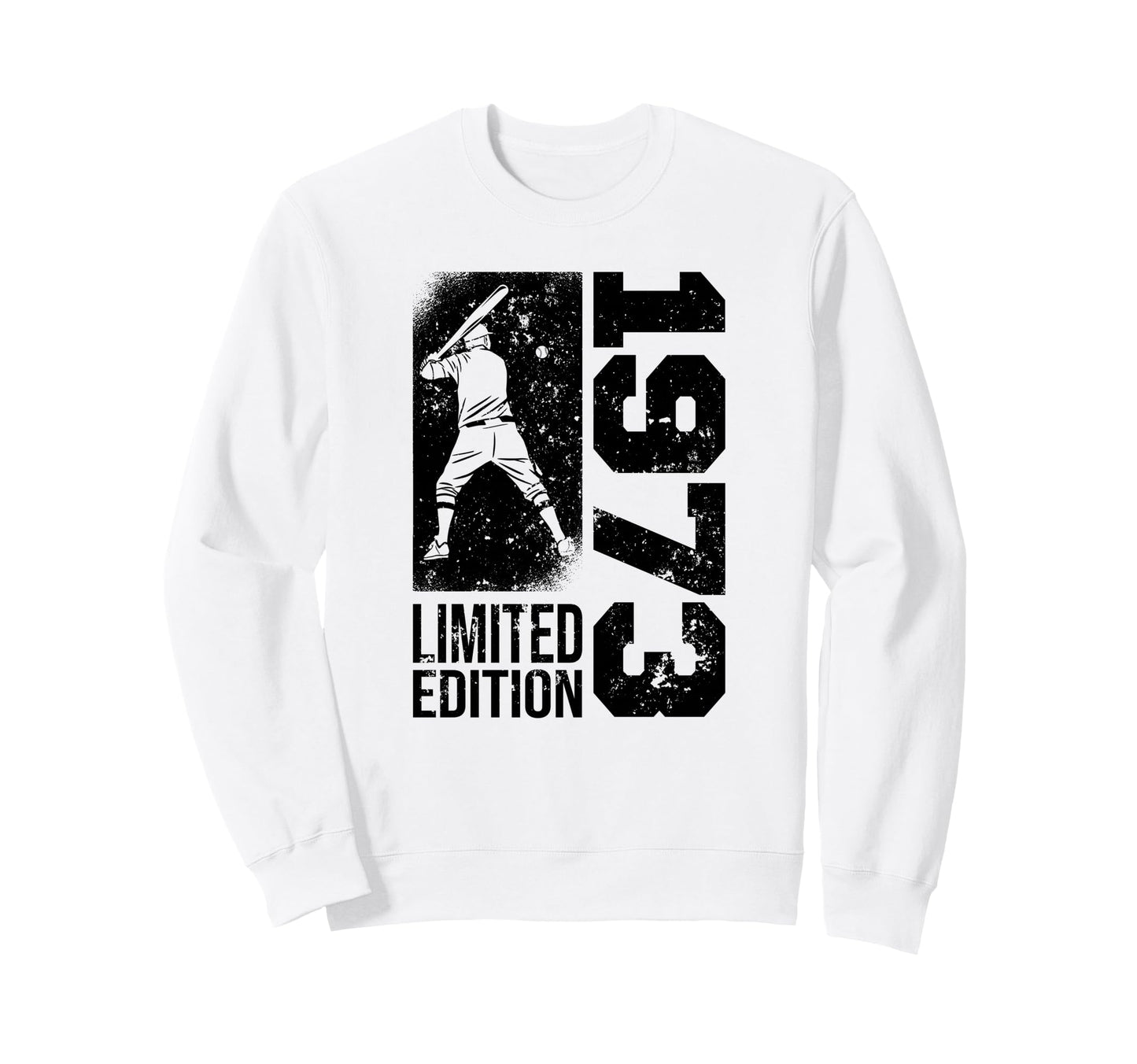 Baseball Player Born 1973 Birthday Sweatshirt - Custom Art Print Unisex - T-Shirt, Sweatshirt, Hoodie