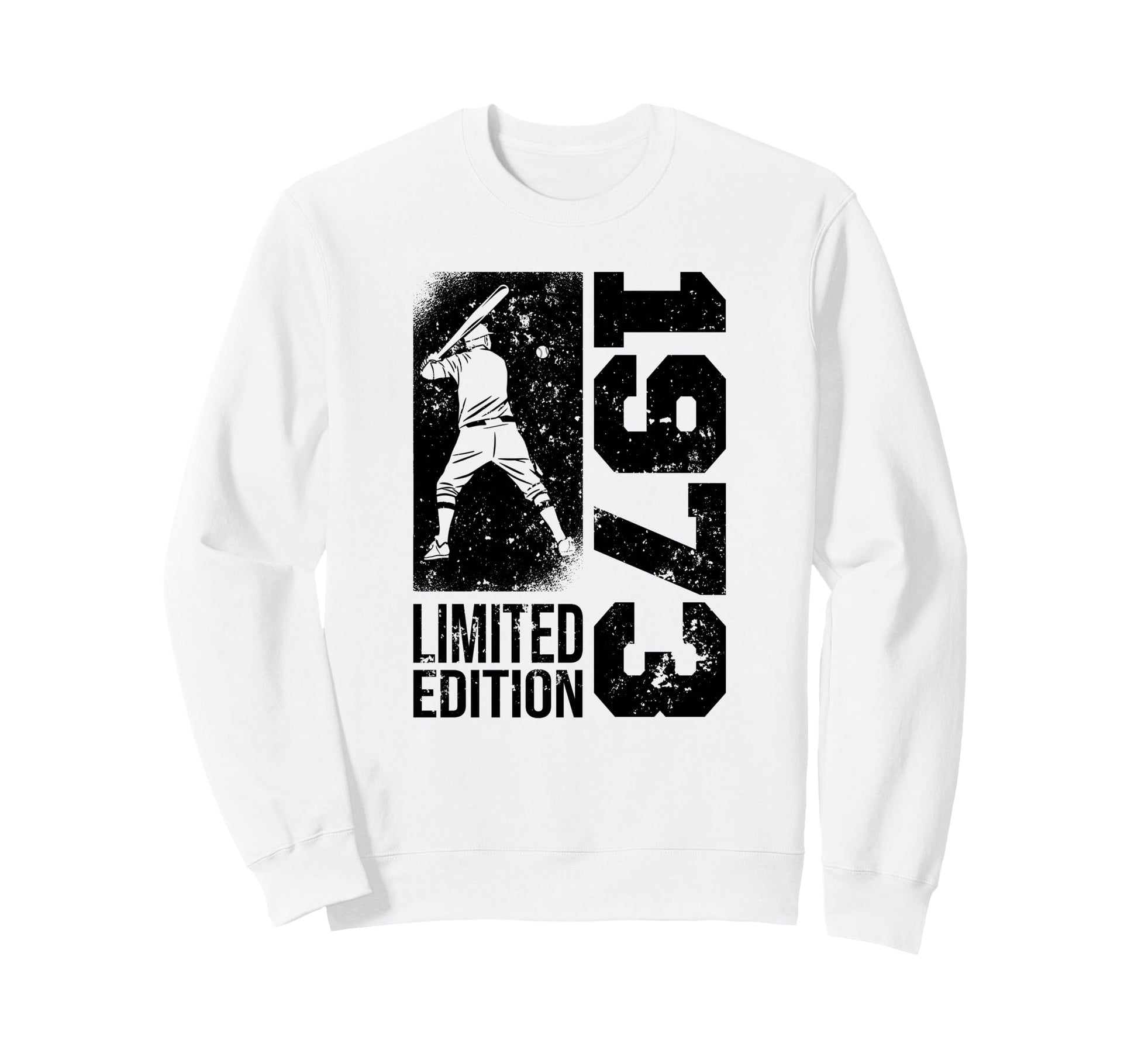 Baseball Player Born 1973 Birthday Sweatshirt - Custom Art Print Unisex - T-Shirt, Sweatshirt, Hoodie