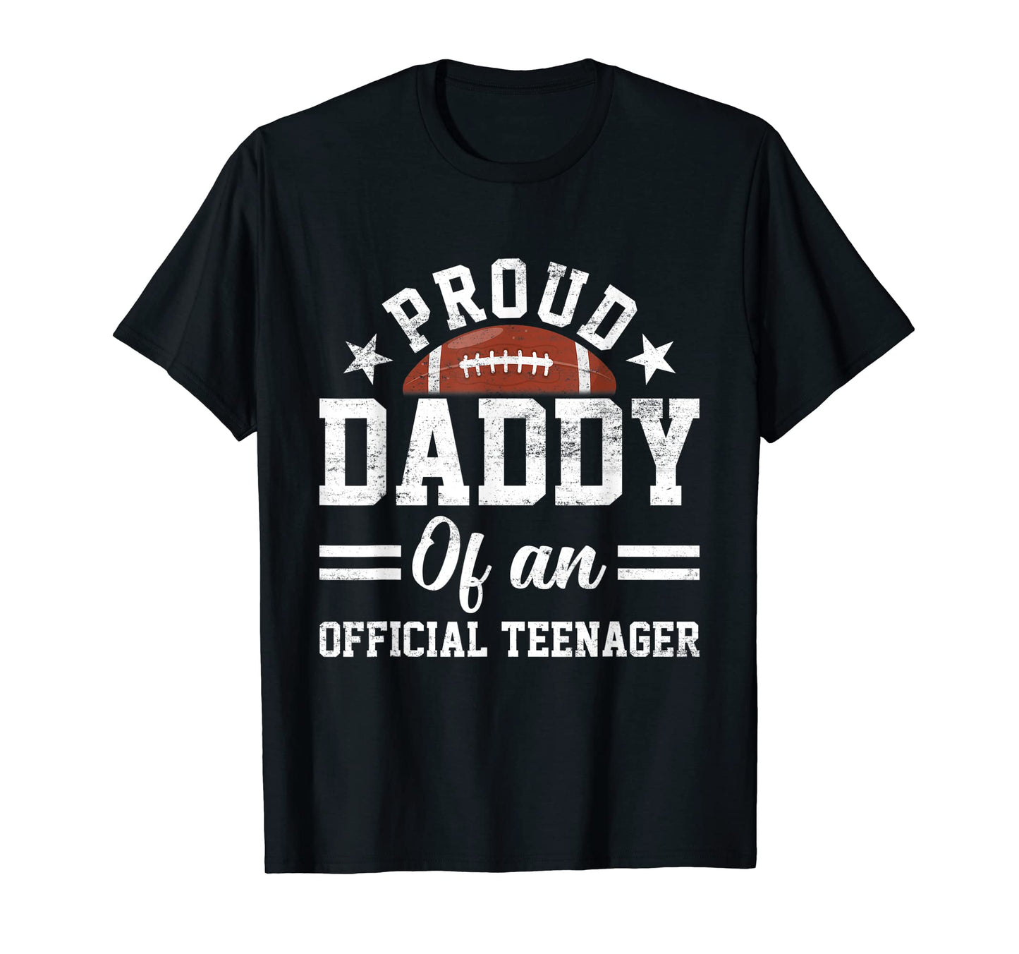 Proud Daddy Teenager Baseball 13Th T-Shirt - Novelty Apparel Men Women - T-Shirt, Sweatshirt, Hoodie