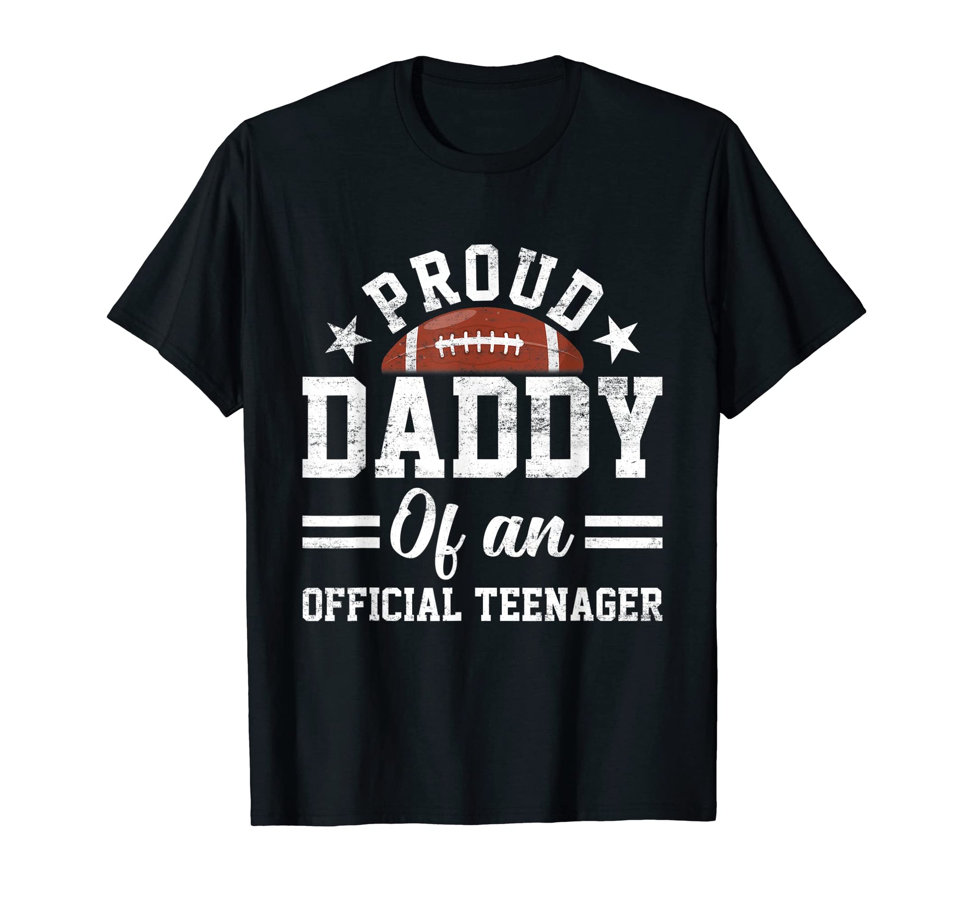 Proud Daddy Teenager Baseball 13Th T-Shirt - Novelty Apparel Men Women - T-Shirt, Sweatshirt, Hoodie