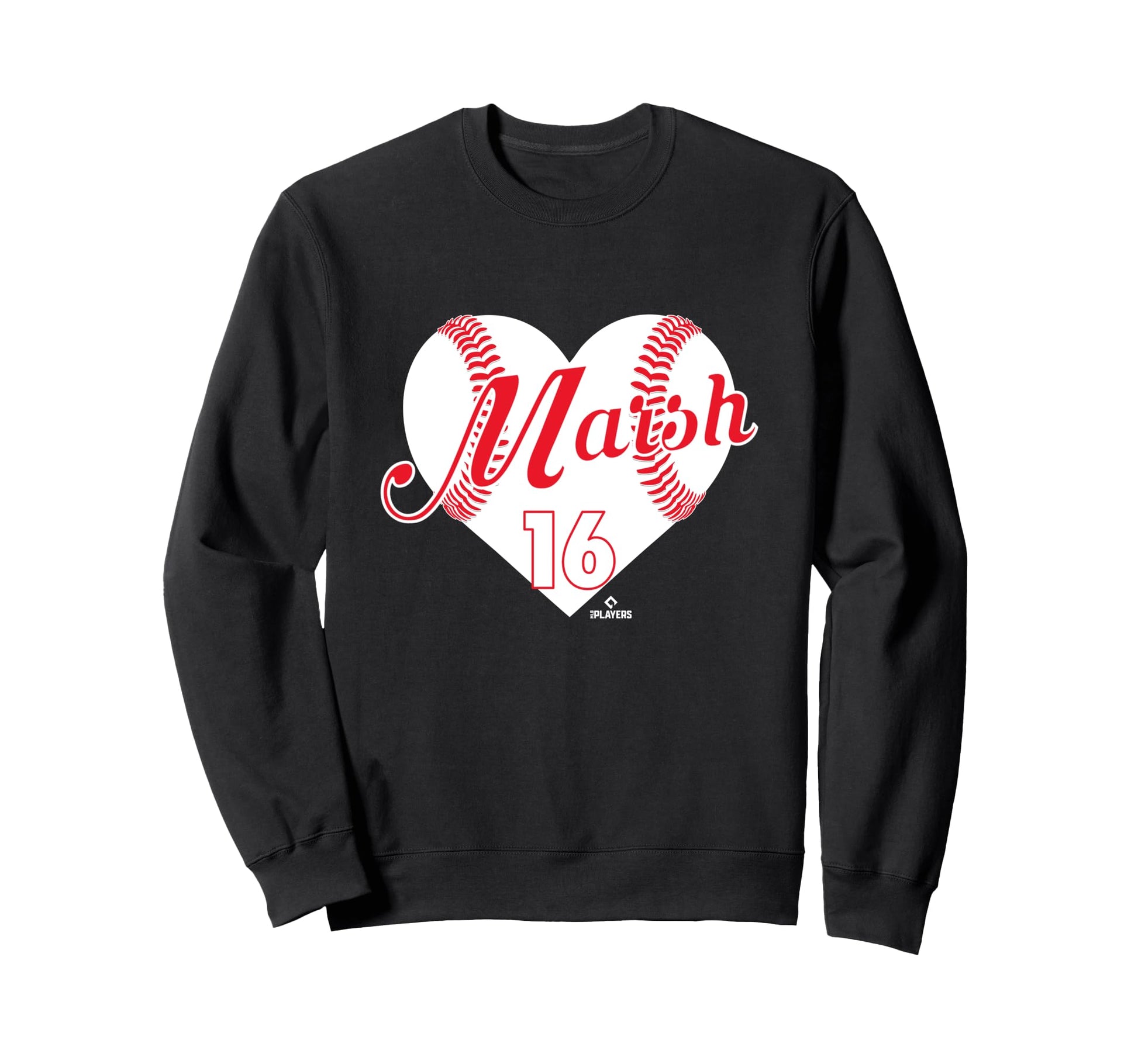 Baseball Heart Brandon Marsh Sweatshirt - Trendy Graphic for Adults - T-Shirt, Sweatshirt, Hoodie