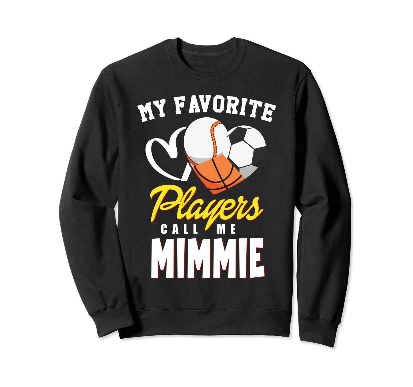 My Favorite Players Baseball Sweatshirt - Casual Everyday Wear for Adults - T-Shirt, Sweatshirt, Hoodie