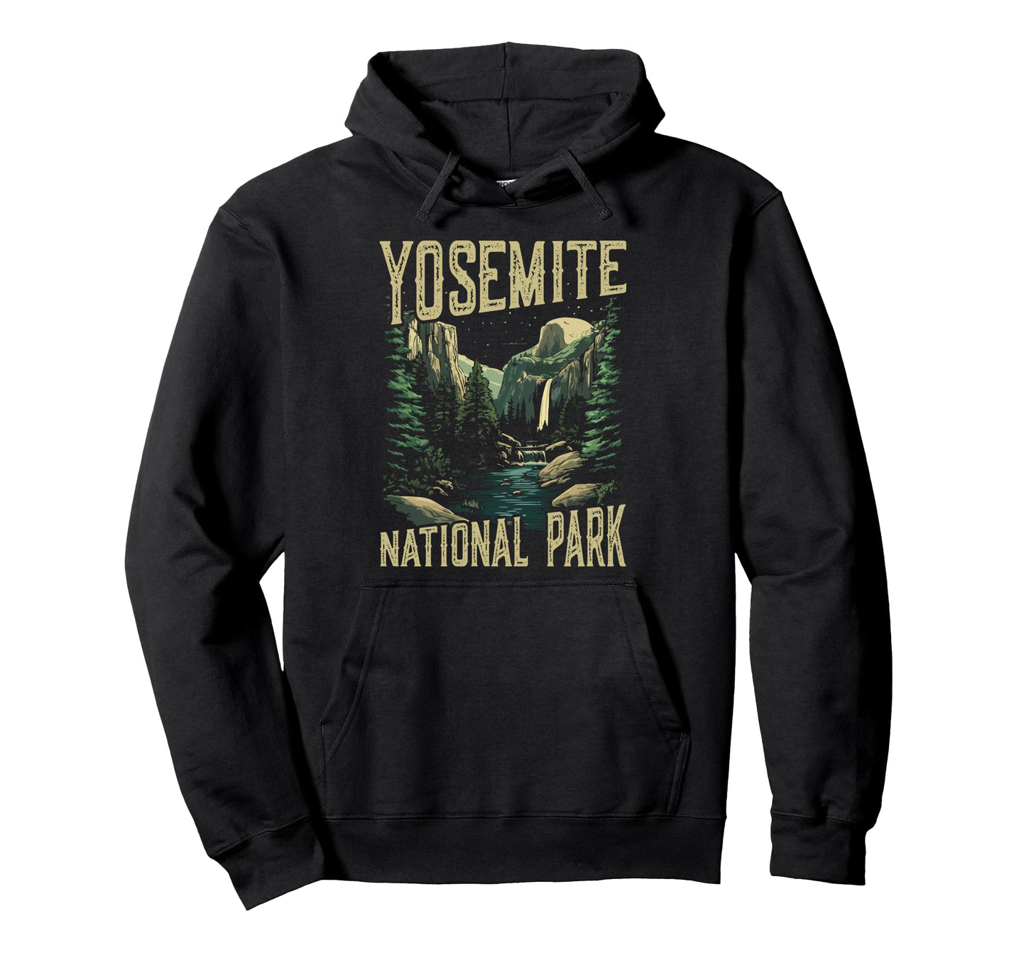 Yosemite National Park Hoodie - Fun Novelty Design Unisex - T-Shirt, Sweatshirt, Hoodie