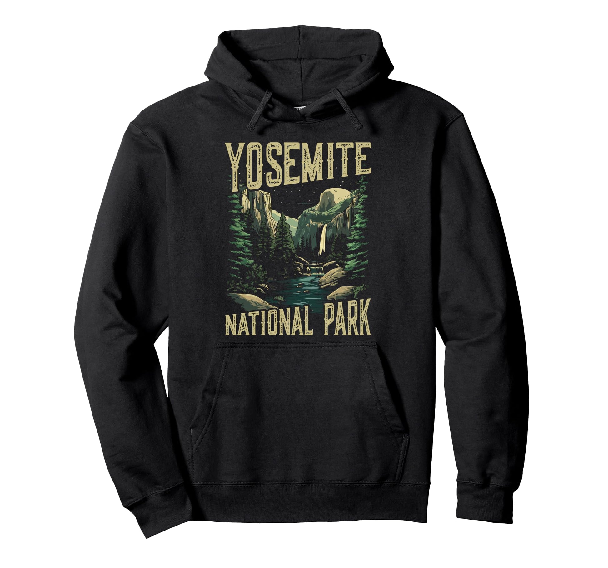 Yosemite National Park Hoodie - Fun Novelty Design Unisex - T-Shirt, Sweatshirt, Hoodie