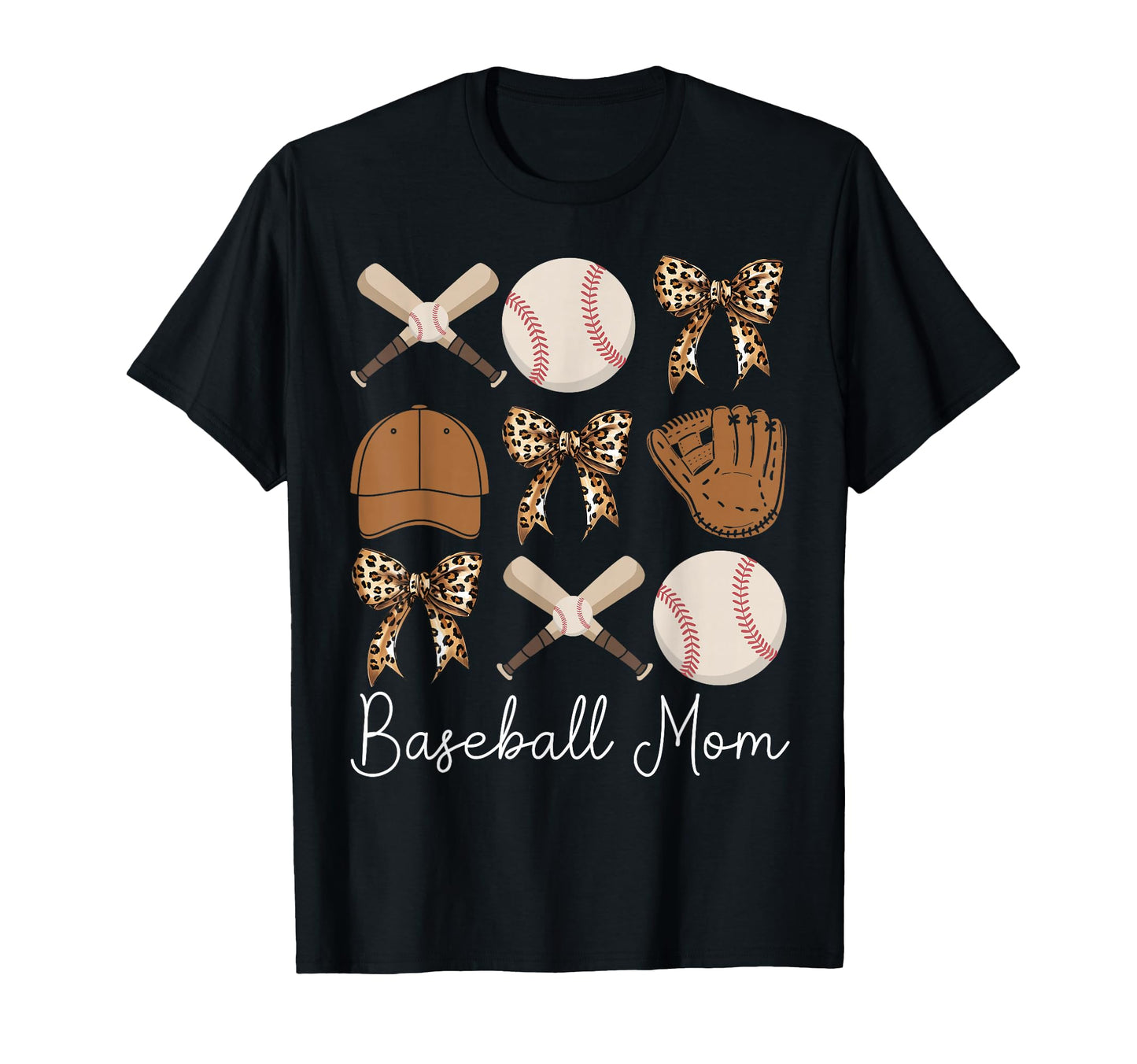 Baseball Mama Coquette Bow Baseball Mom T-Shirt - Trendy Graphic Unisex - T-Shirt, Sweatshirt, Hoodie
