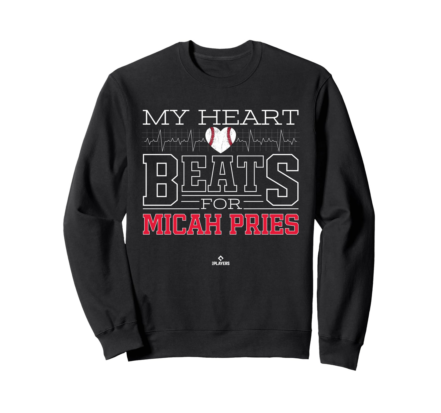 My Heart Beats Micah Pries Prospect Sweatshirt - Novelty Apparel Unisex - T-Shirt, Sweatshirt, Hoodie