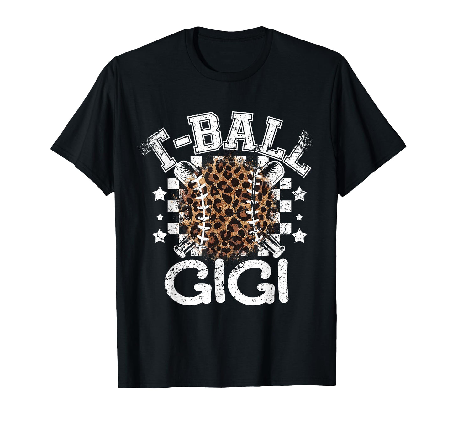 T Ball Teeball Gigi Leopard Cheetah T-Shirt - Unique Graphic for Adults - T-Shirt, Sweatshirt, Hoodie