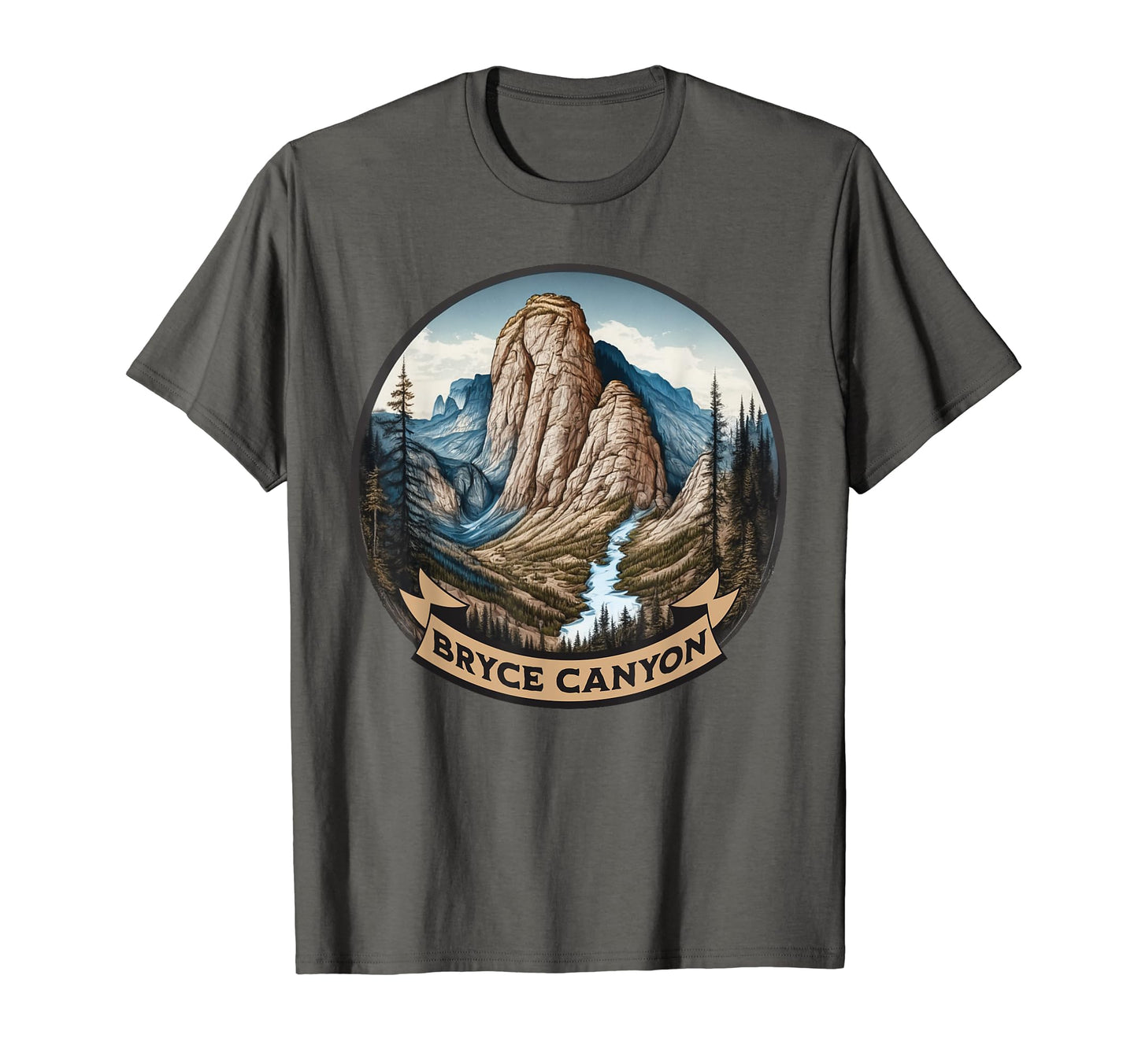 Bryce Canyon National Park Utah Usa T-Shirt - Minimalist Print Men Women - T-Shirt, Sweatshirt, Hoodie