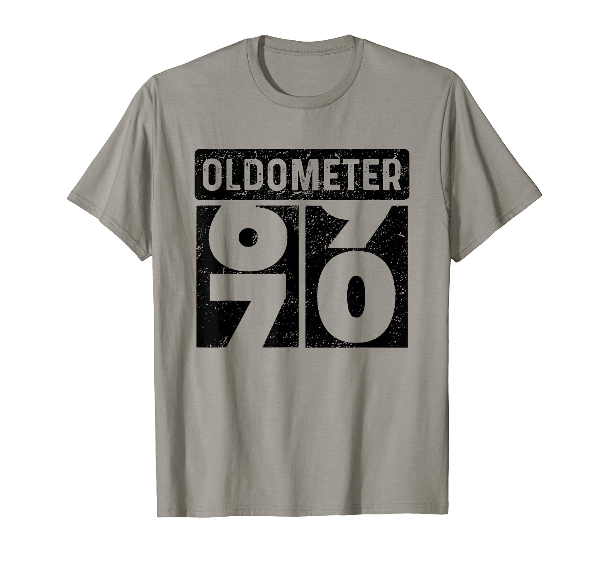 Oldometer Odometer Funny 70Th T-Shirt - Casual Everyday Wear Men Women - T-Shirt, Sweatshirt, Hoodie