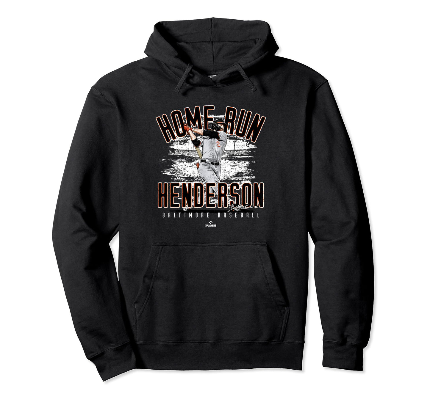 Home Run Henderson Gunnar Henderson Hoodie - Unique Graphic for Adults - T-Shirt, Sweatshirt, Hoodie