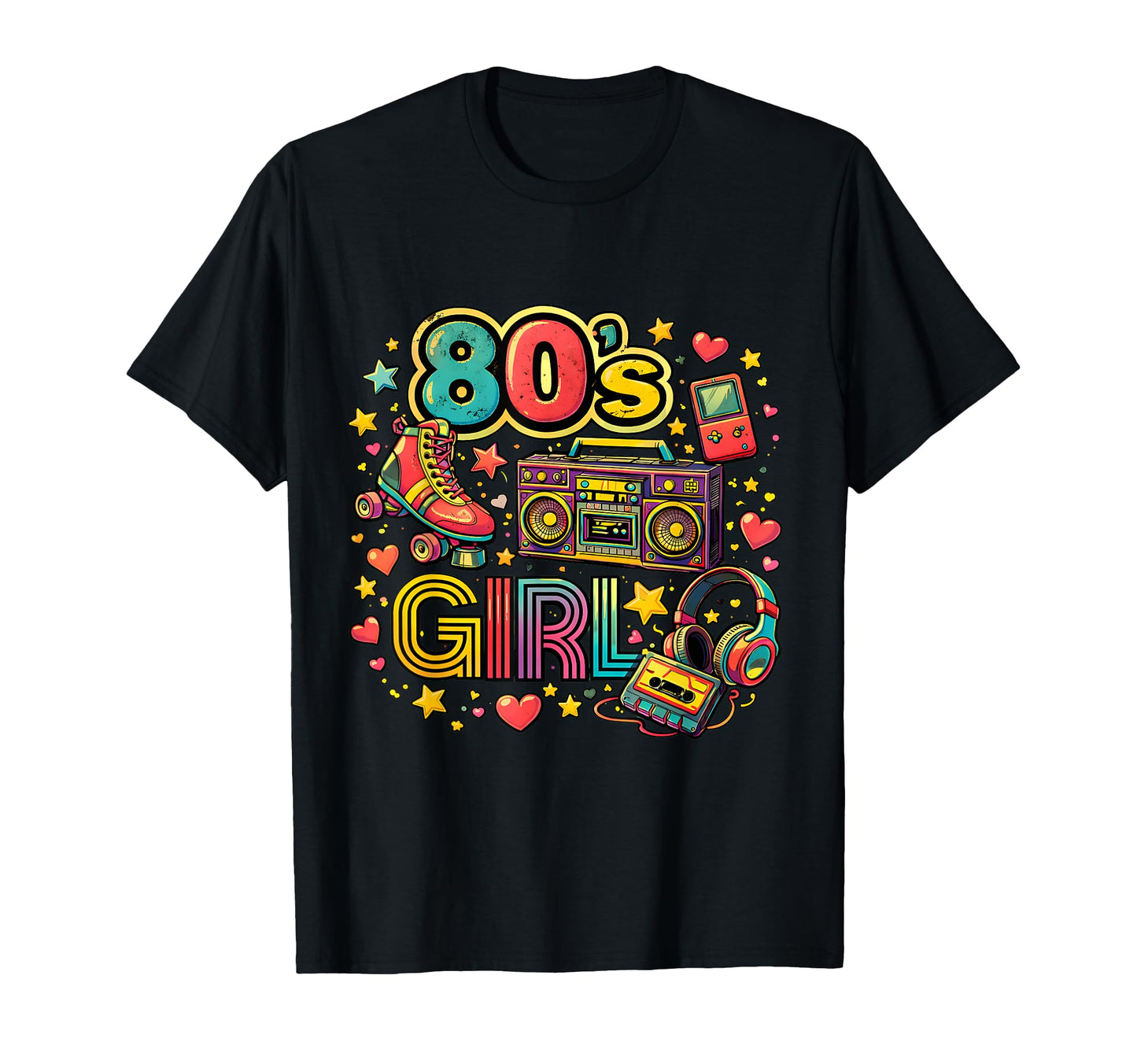 Fun Times 80S Roller Skate Vibe T-Shirt - Custom Art Print Men Women - T-Shirt, Sweatshirt, Hoodie