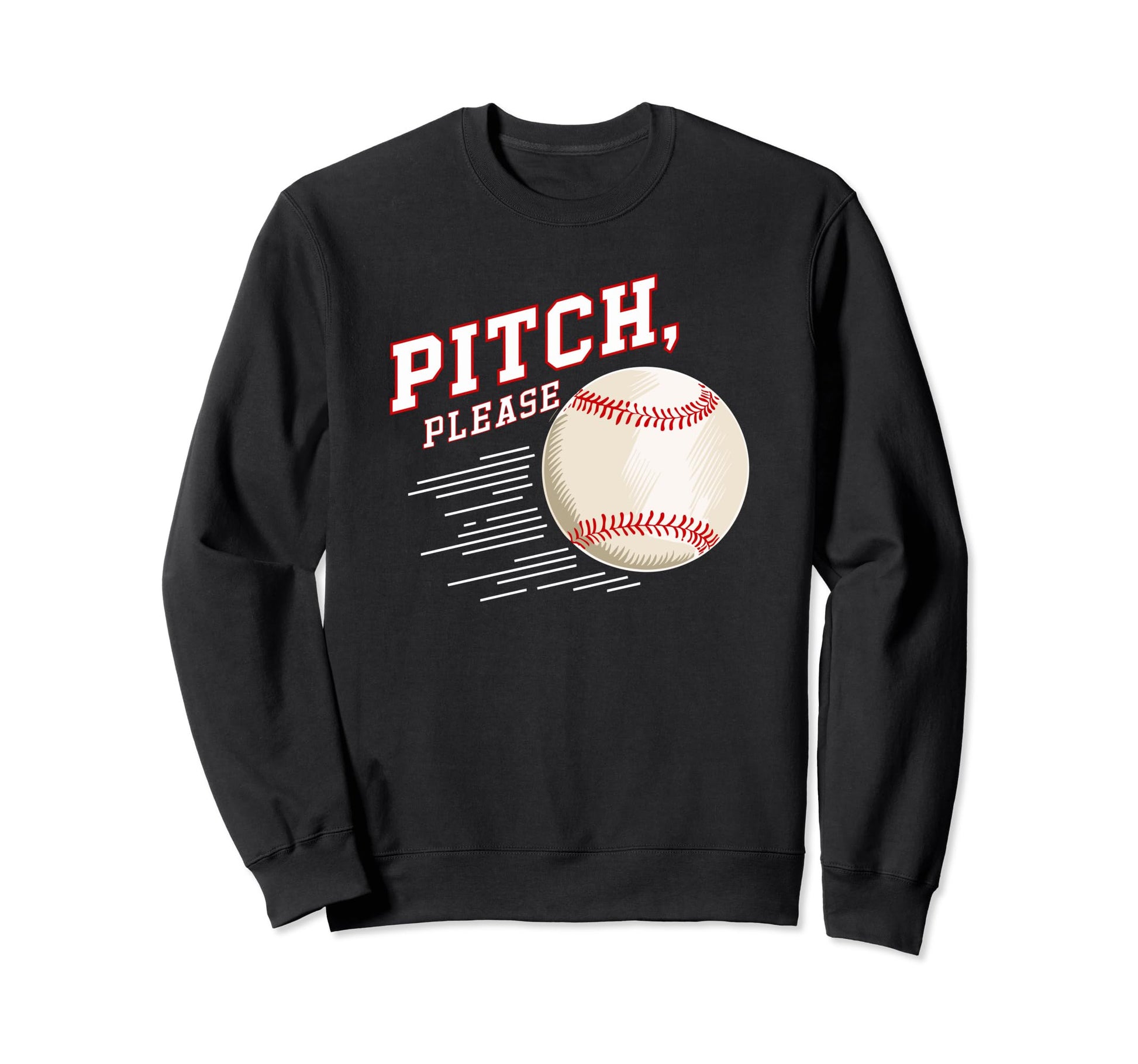 Pitching Baseball Player Pitch Sweatshirt - Aesthetic Graphic for Adults - T-Shirt, Sweatshirt, Hoodie