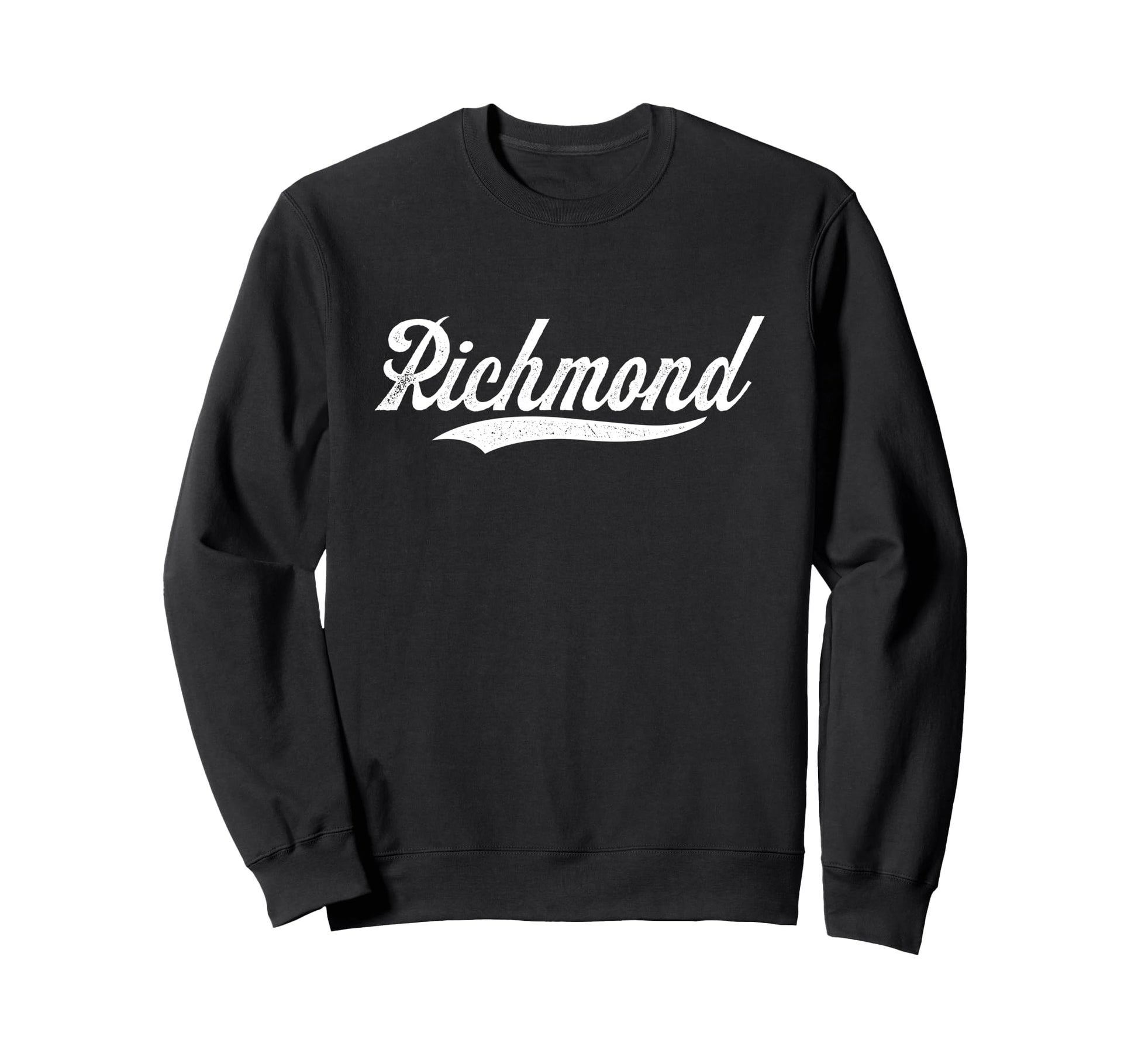 Distressed Script Nicholas Richmond Sweatshirt - Novelty Apparel Men Women - T-Shirt, Sweatshirt, Hoodie