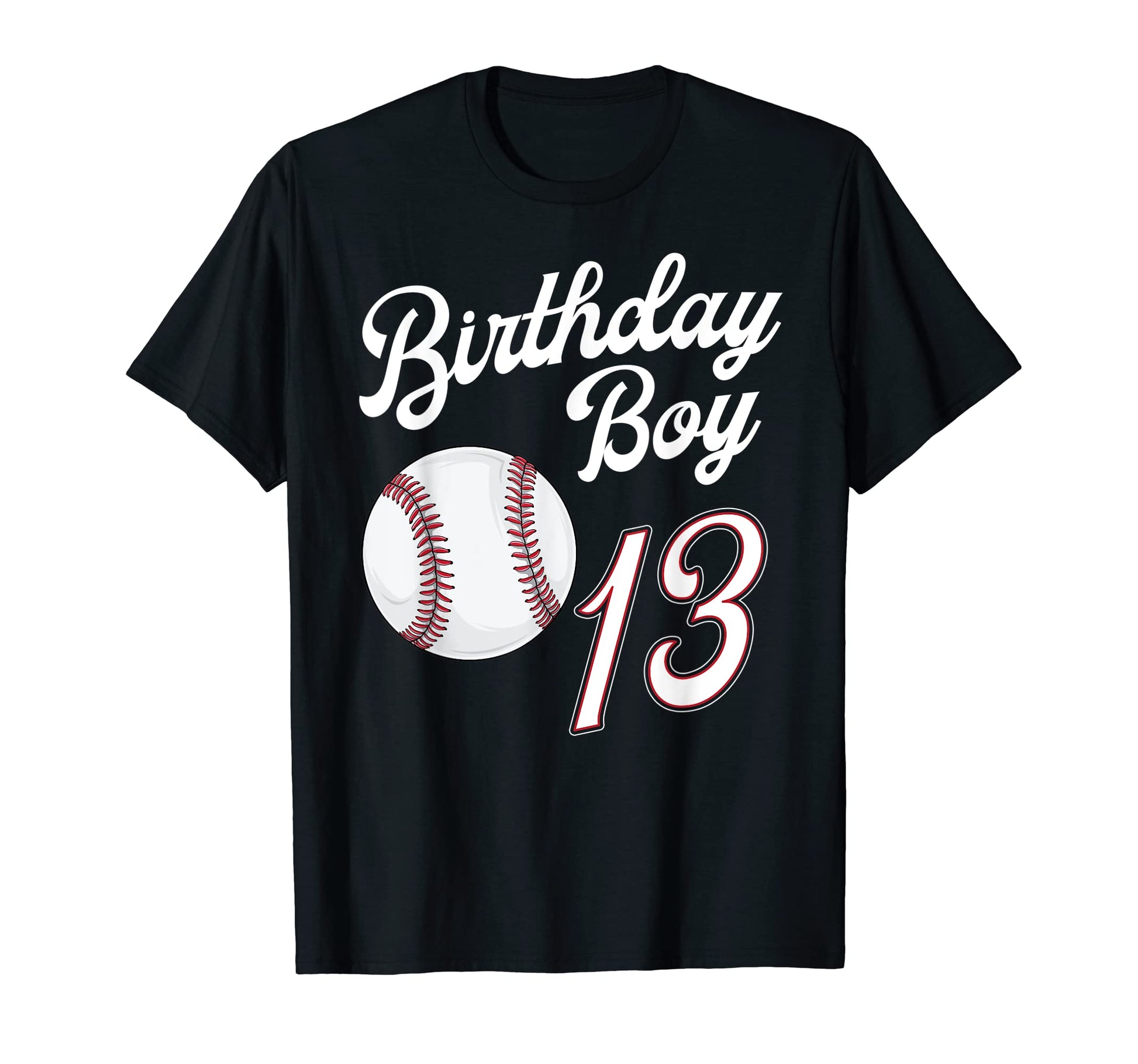 13 Years Old Baseball Themed 13Th T-Shirt - Aesthetic Graphic Unisex - T-Shirt, Sweatshirt, Hoodie