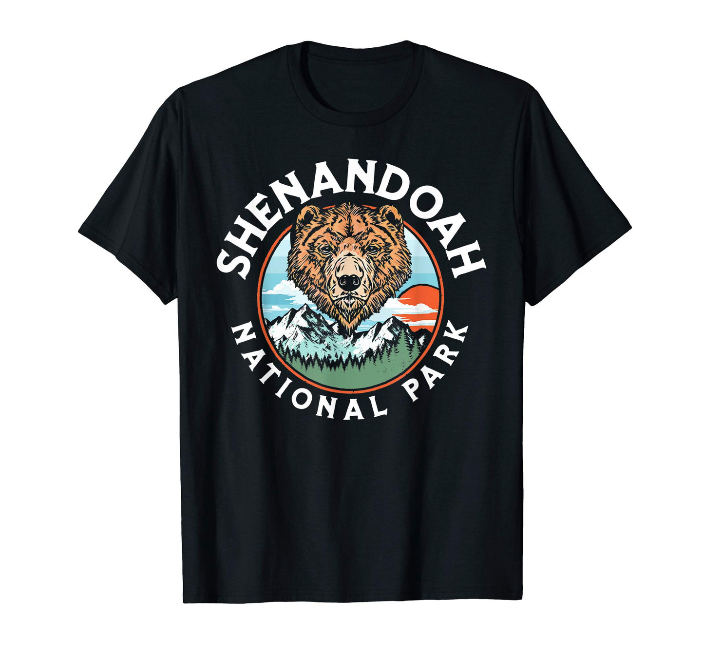 Shenandoah National Park Grizzly Bear T-Shirt - Streetwear Style Men Women - T-Shirt, Sweatshirt, Hoodie