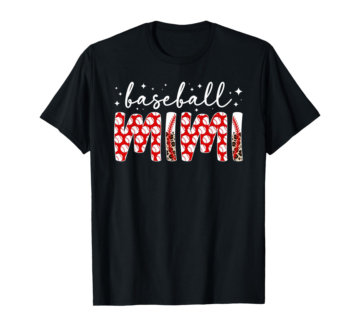 Baseball Mimi Leopard Mimi Baseball T-Shirt - Custom Art Print Unisex - T-Shirt, Sweatshirt, Hoodie