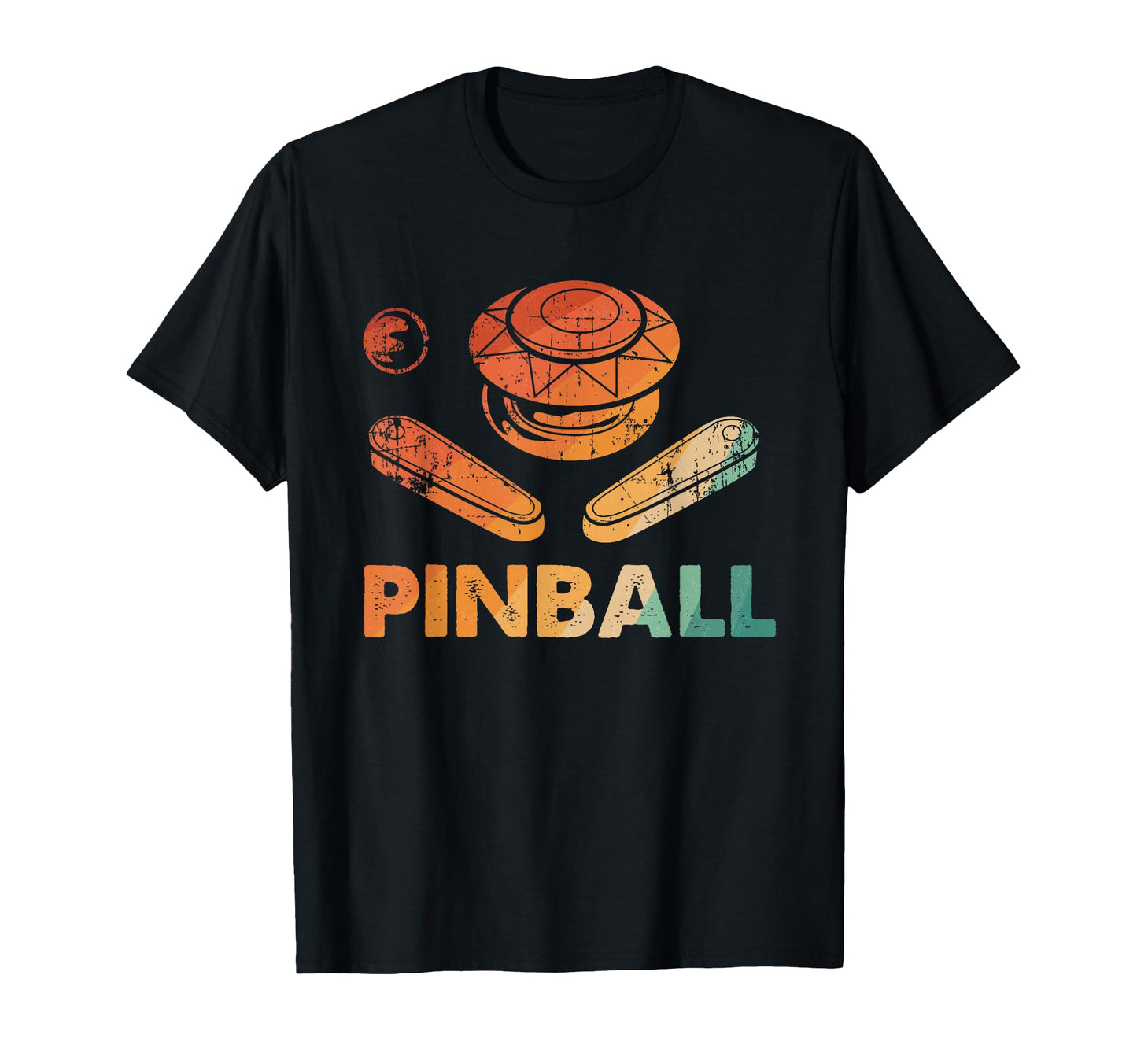 Pinball Funny Pinballer Machine T-Shirt - Custom Art Print Men Women - T-Shirt, Sweatshirt, Hoodie