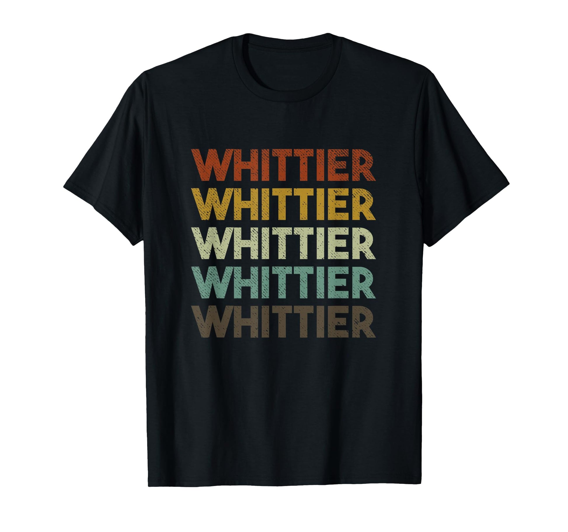 Whittier California T-Shirt - Minimalist Print Unisex - T-Shirt, Sweatshirt, Hoodie