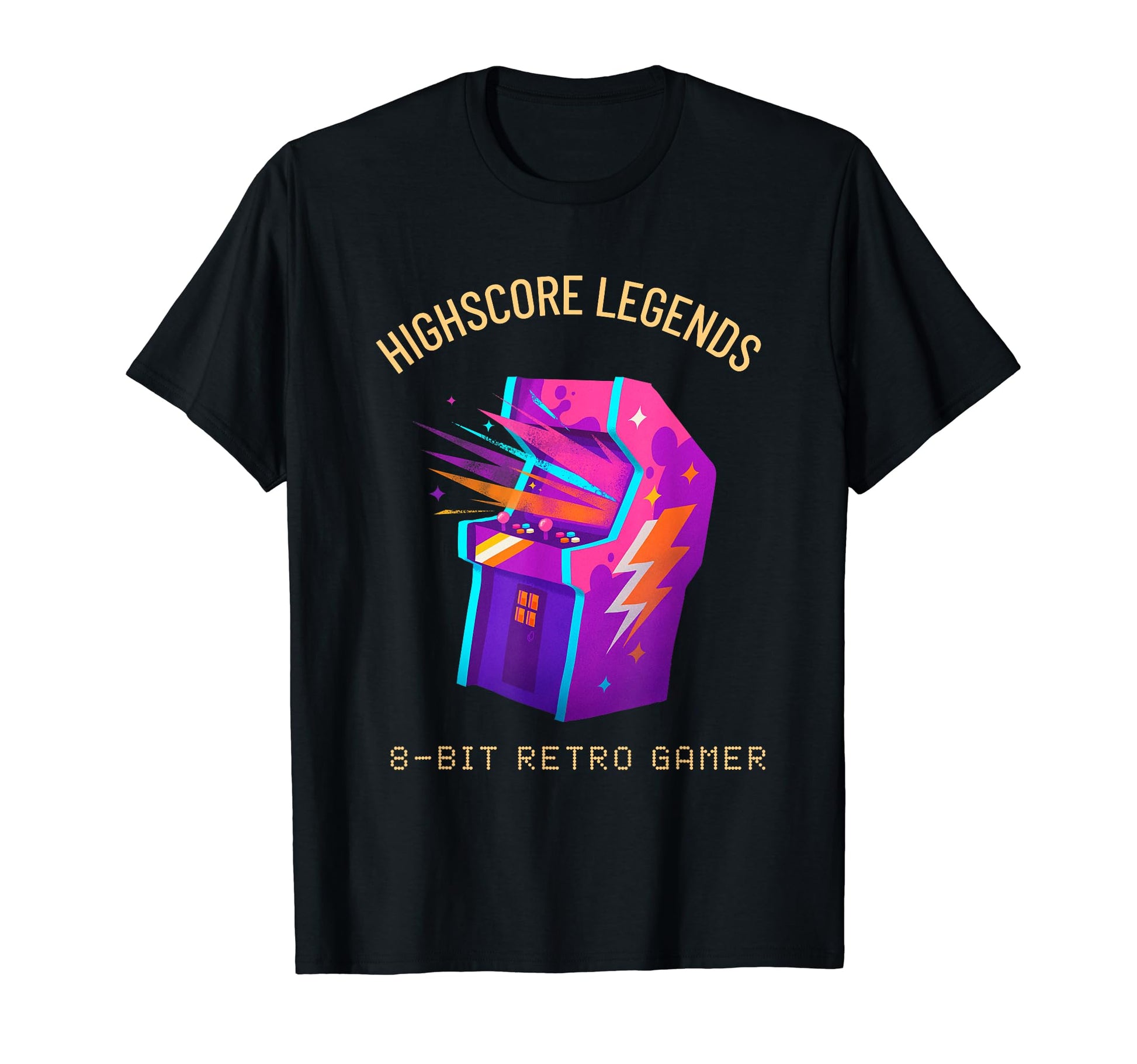 Highscore Legends Arcade Machine T-Shirt - Streetwear Style Men Women - T-Shirt, Sweatshirt, Hoodie