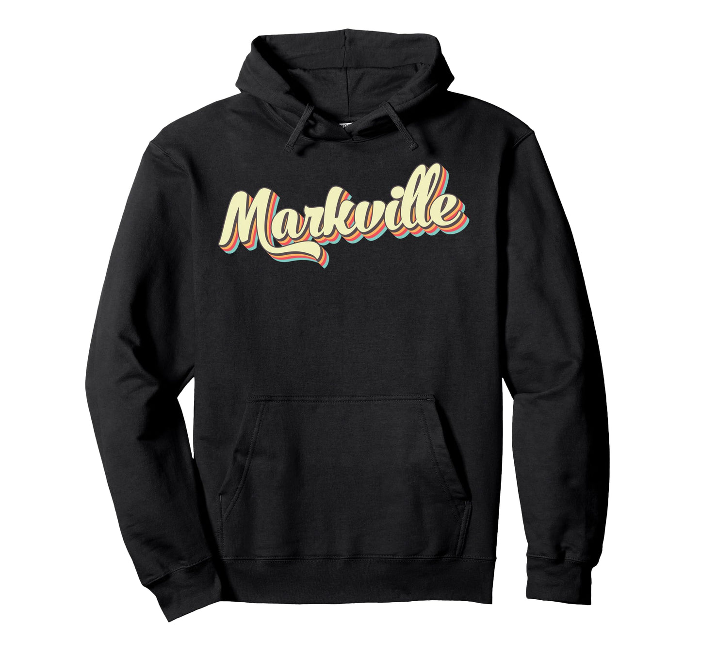 Markville Art Baseball Font Hoodie - Custom Art Print Unisex - T-Shirt, Sweatshirt, Hoodie