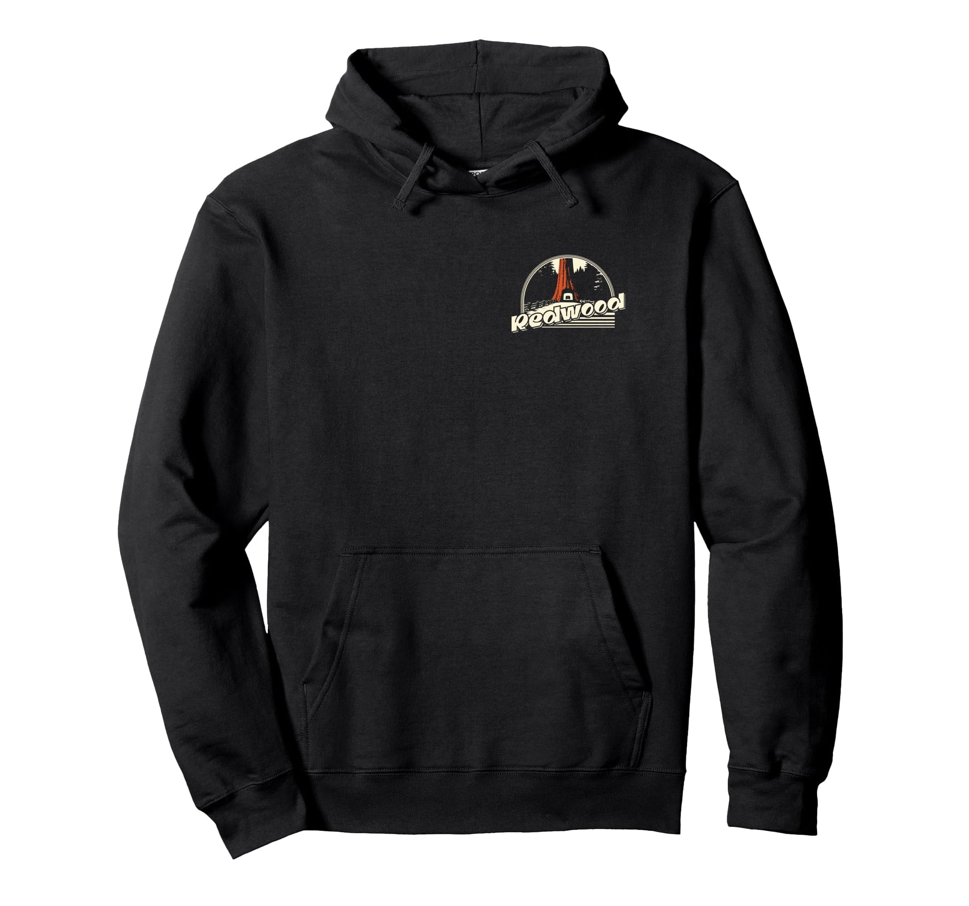 Redwood National Park Front And Back Hoodie - Streetwear Style Men Women - T-Shirt, Sweatshirt, Hoodie