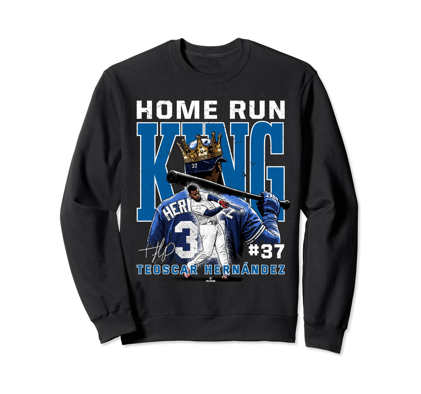 Home Run King Teoscar Hernandez Sweatshirt - Fun Novelty Design Men Women - T-Shirt, Sweatshirt, Hoodie