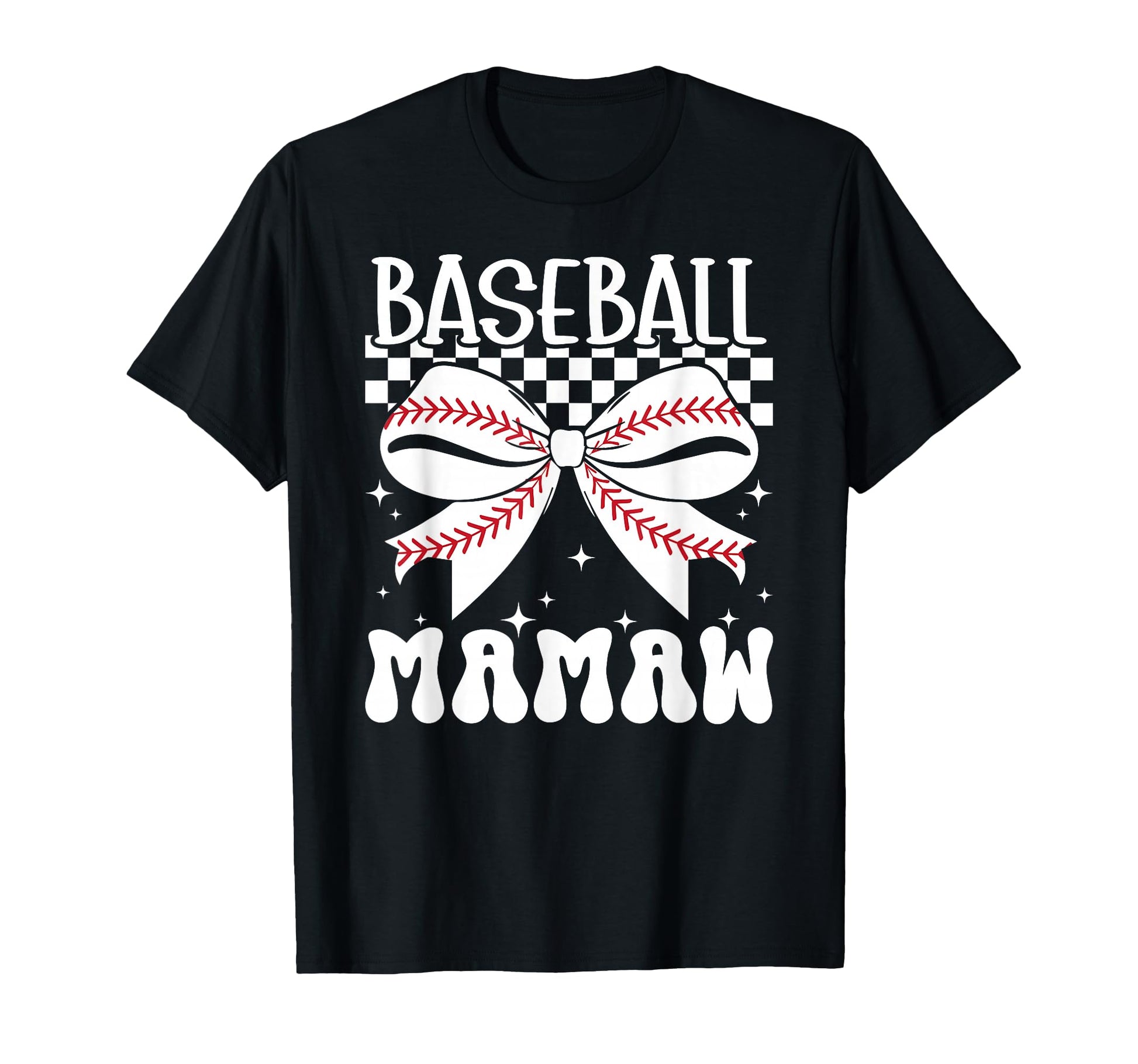 Baseball Mamaw Coquette Mamaw Baseball T-Shirt - Trendy Graphic for Adults - T-Shirt, Sweatshirt, Hoodie