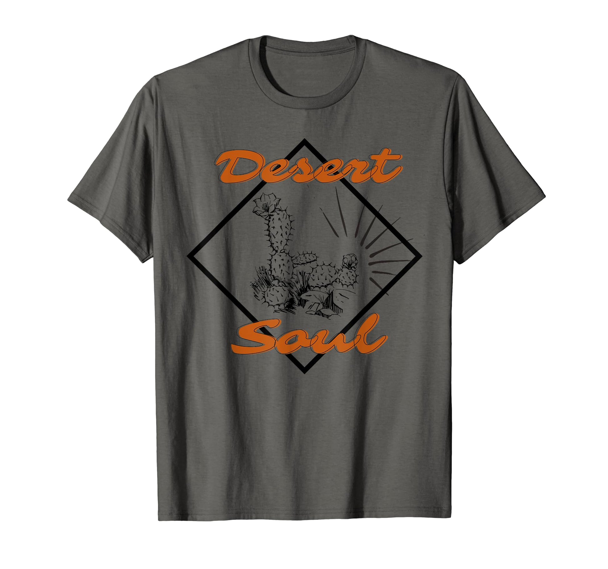 Desert Soul Cactus Western Wanderlust T-Shirt - Aesthetic Graphic Unisex - T-Shirt, Sweatshirt, Hoodie