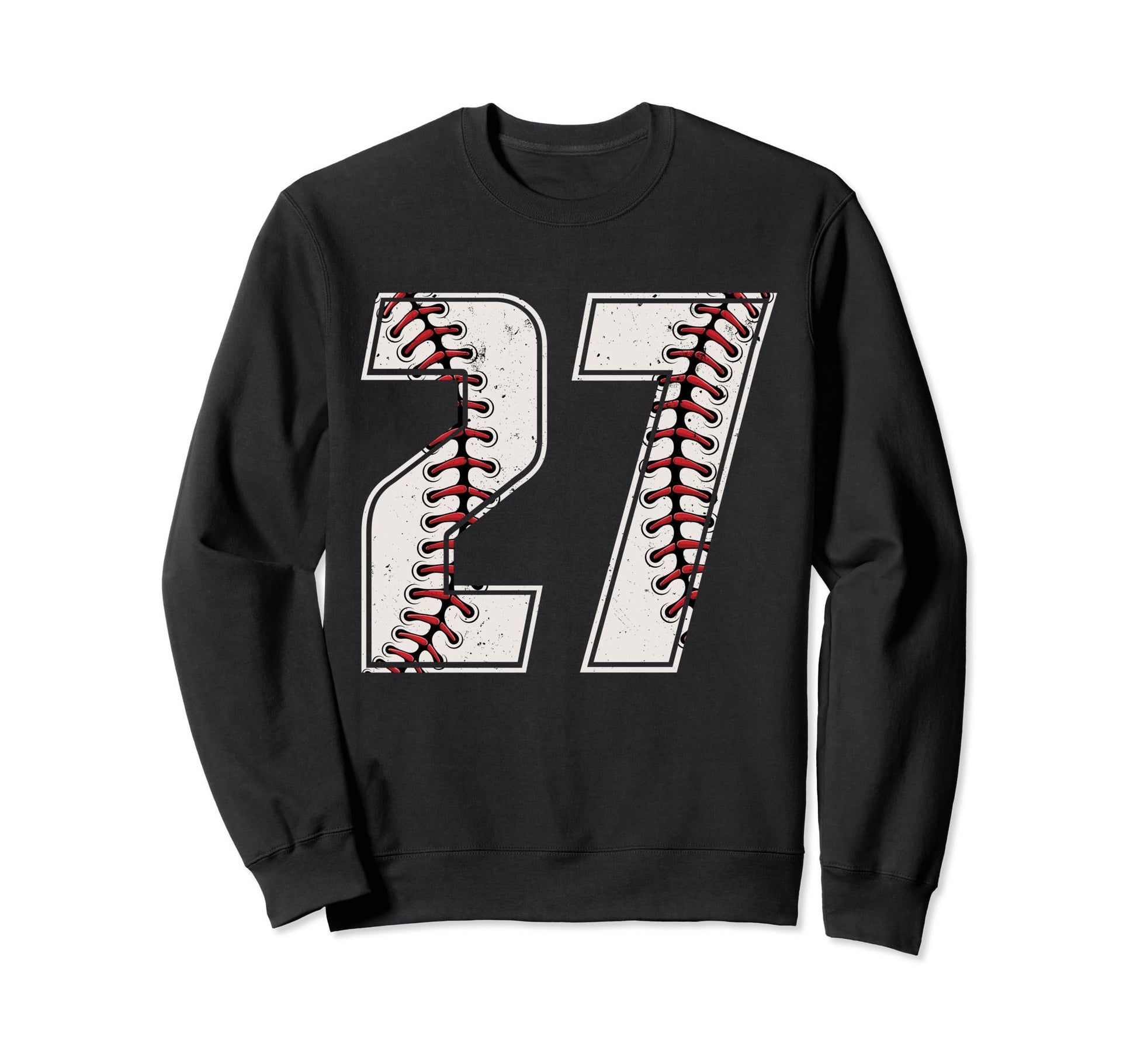 Baseball Player Number 27 Twenty Sweatshirt - Graphic Print Men Women - T-Shirt, Sweatshirt, Hoodie