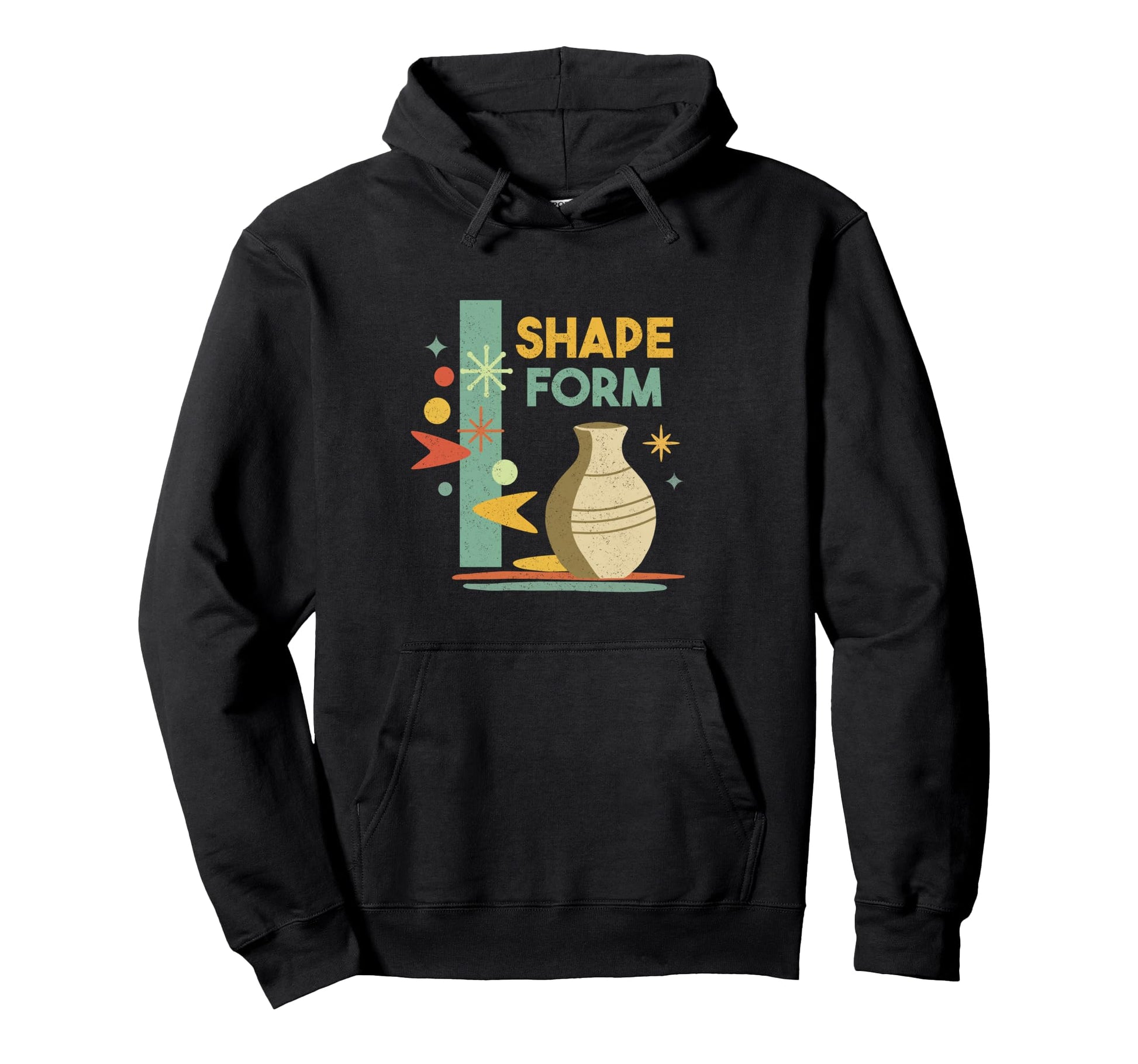 Shape Form Pottery Maker Hoodie - Unique Graphic Unisex - T-Shirt, Sweatshirt, Hoodie