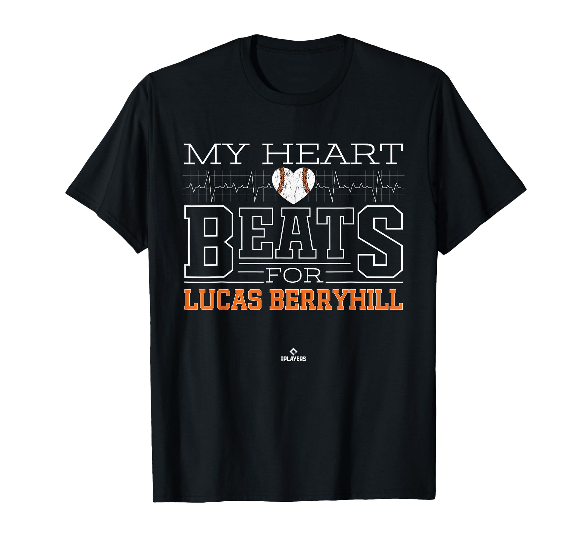 My Heart Beats Lucas Berryhill Prospect T-Shirt - Trendy Graphic Men Women - T-Shirt, Sweatshirt, Hoodie