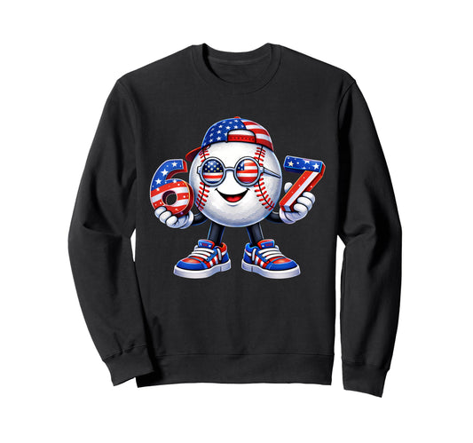 67 American Flag Bunny Drip Sweatshirt - Casual Everyday Wear Unisex - T-Shirt, Sweatshirt, Hoodie
