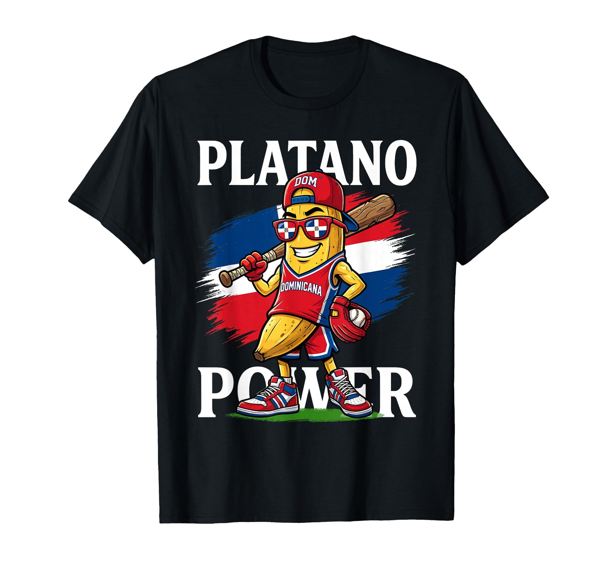 Platano Power Dominican Republic T-Shirt - Casual Everyday Wear for Adults - T-Shirt, Sweatshirt, Hoodie