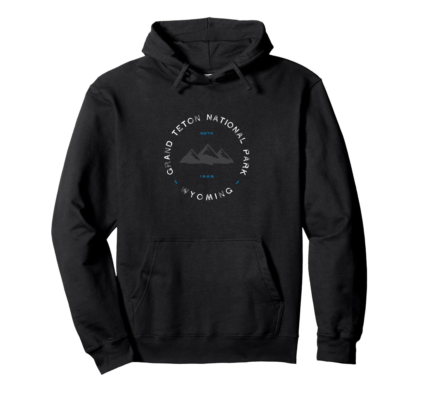 Grand Teton National Park Hoodie - Minimalist Print for Adults - T-Shirt, Sweatshirt, Hoodie