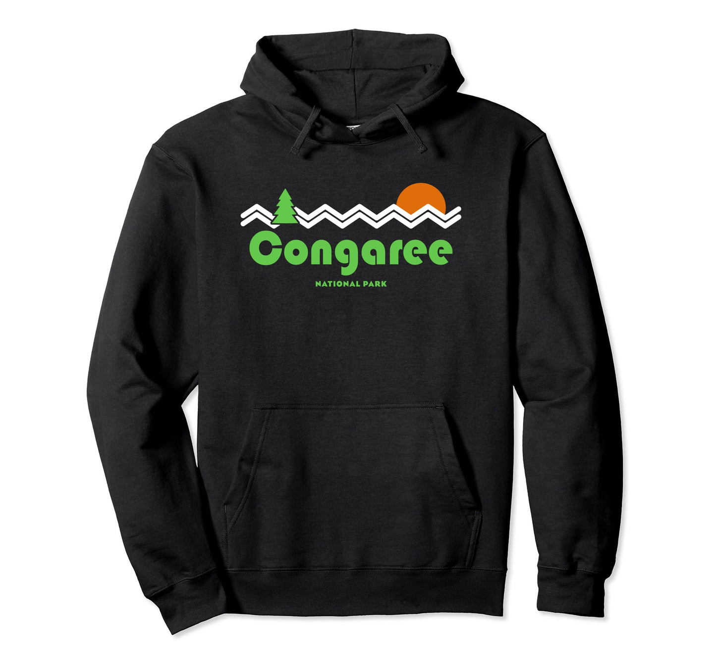 Congaree National Park Hoodie - Custom Art Print for Adults - T-Shirt, Sweatshirt, Hoodie