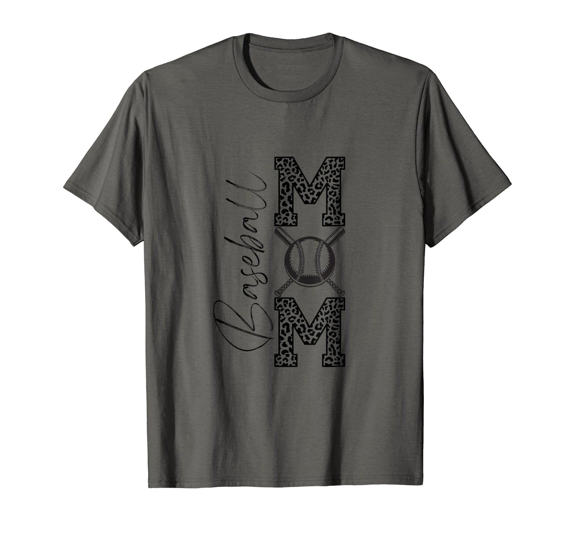 Baseball Mom Leopard T-Shirt - Streetwear Style Unisex - T-Shirt, Sweatshirt, Hoodie