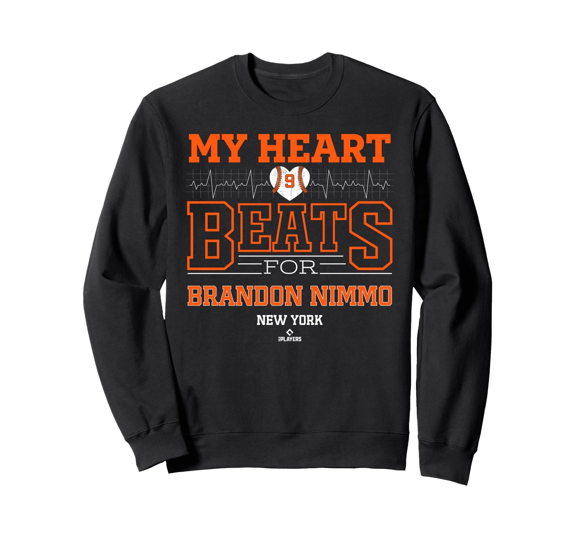 My Heart Beats Brandon Nimmo New Sweatshirt - Streetwear Style for Adults - T-Shirt, Sweatshirt, Hoodie