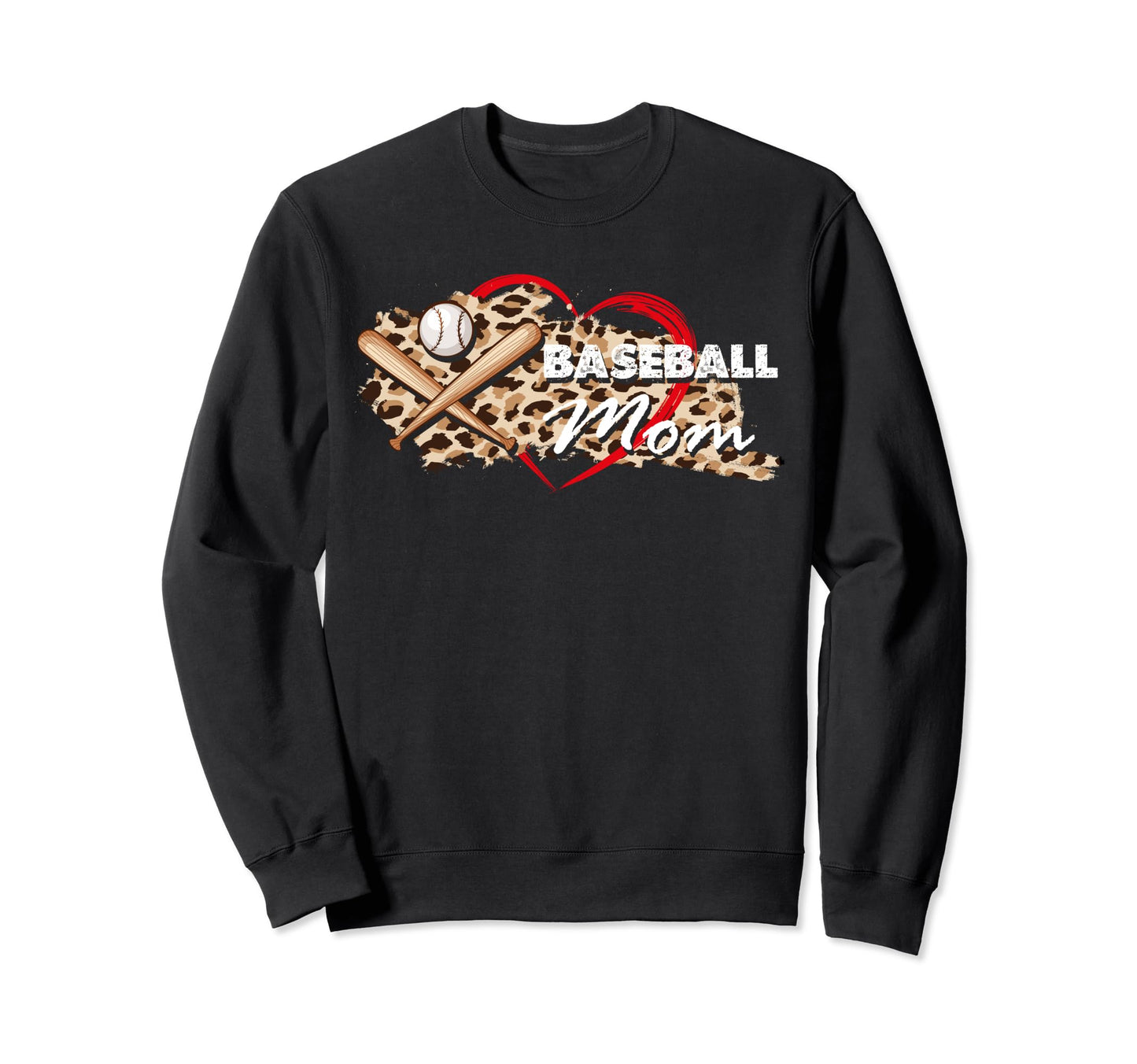Baseball Mom Mothers Day Mama Sweatshirt - Aesthetic Graphic Men Women - T-Shirt, Sweatshirt, Hoodie